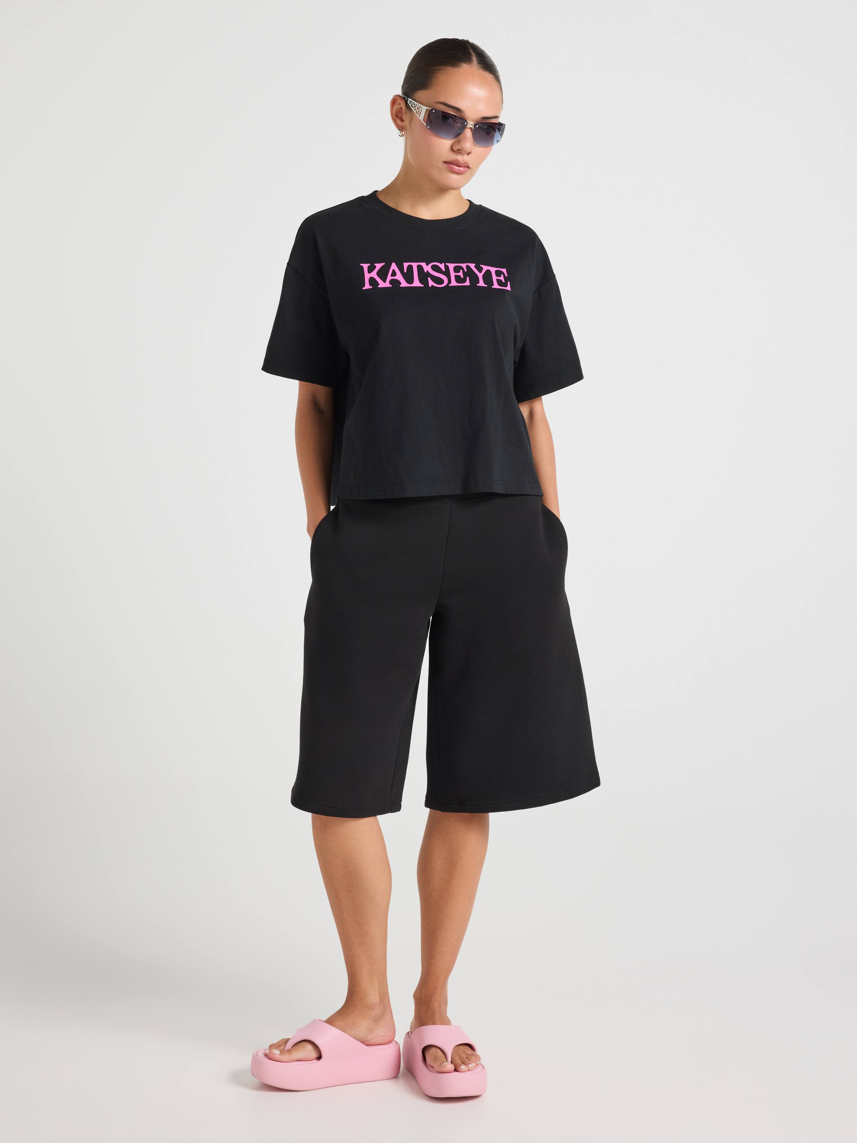 Music Katseye Large Logo Oversized Tee