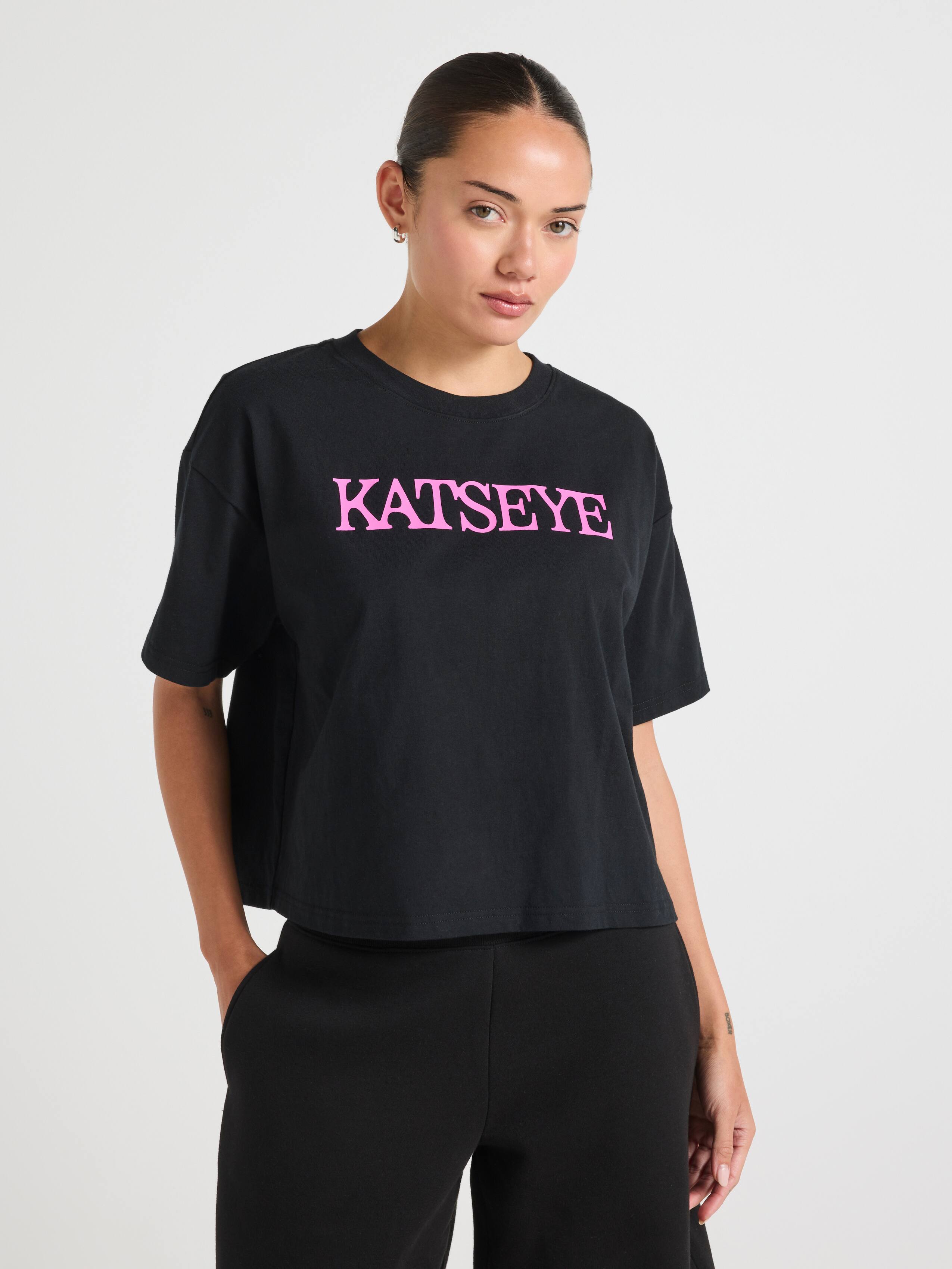 Music Katseye Large Logo Oversized Tee