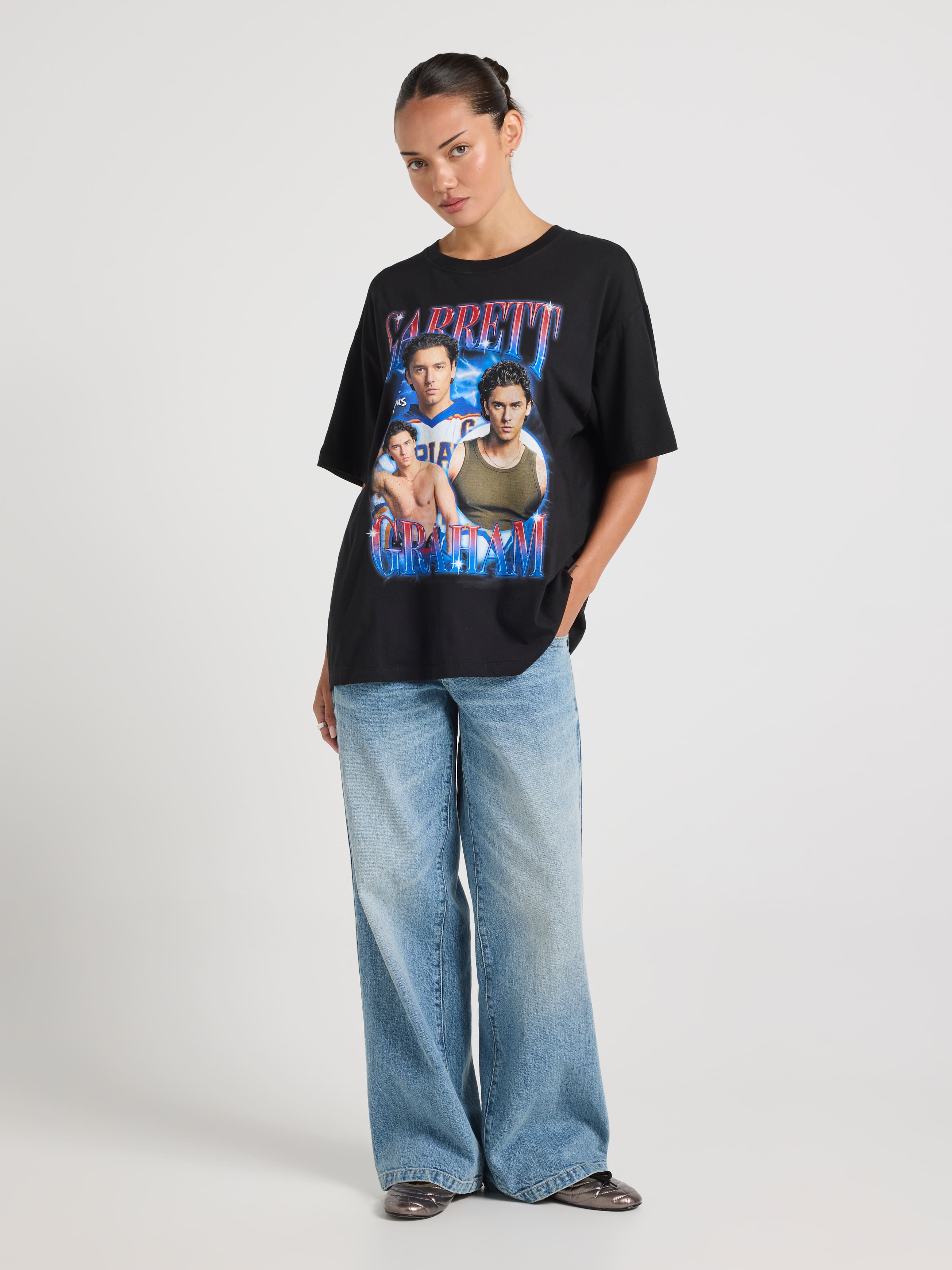 Off Campus Garrett Graham Oversized Tee