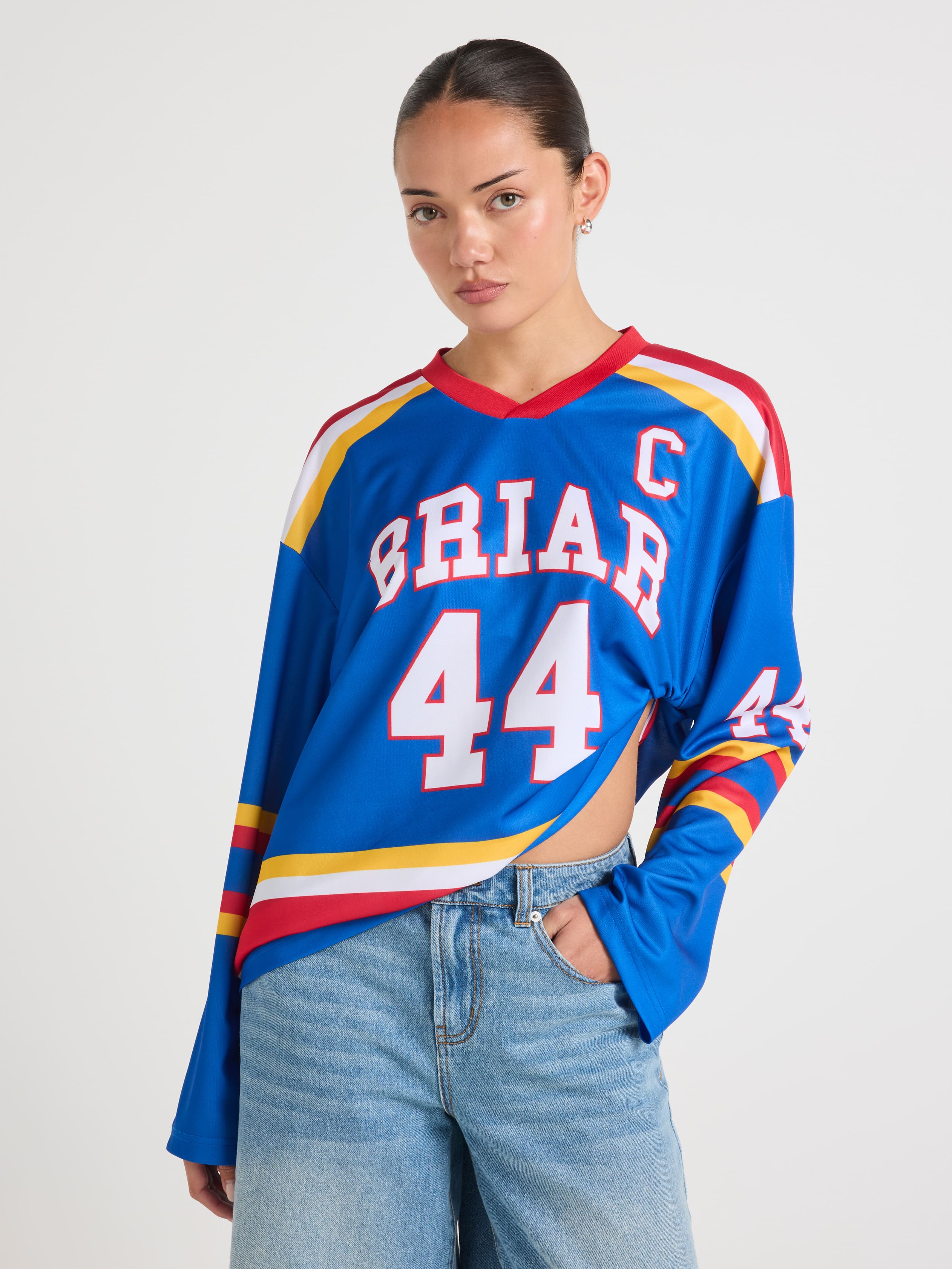 Off Campus Grahm Oversize Hockey Jersey