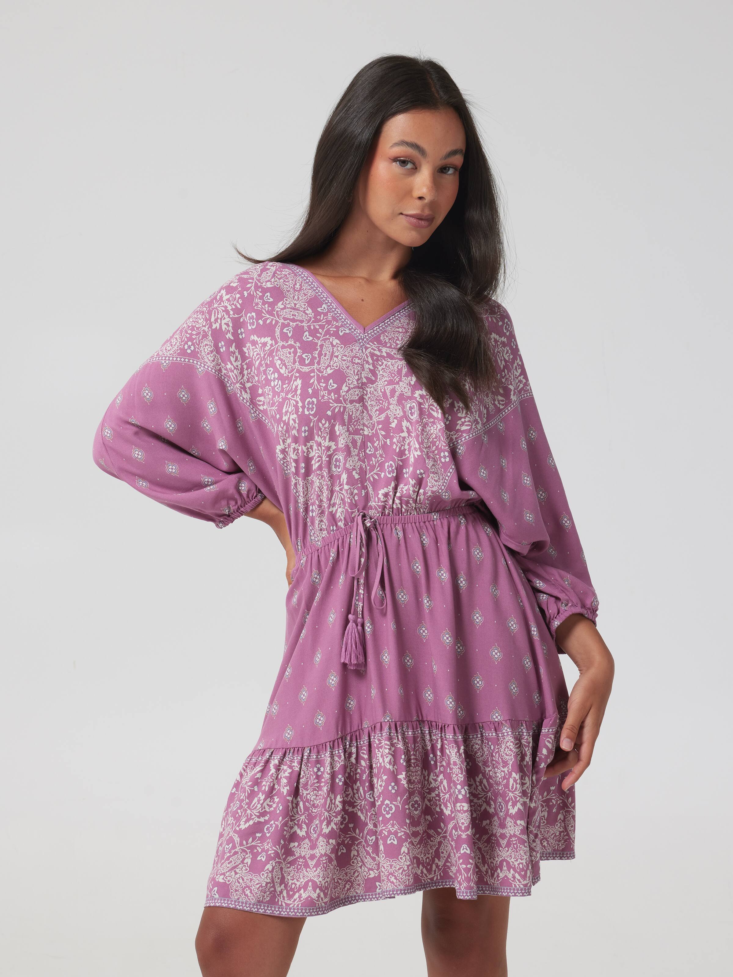Alexa V Neck Mini Dress