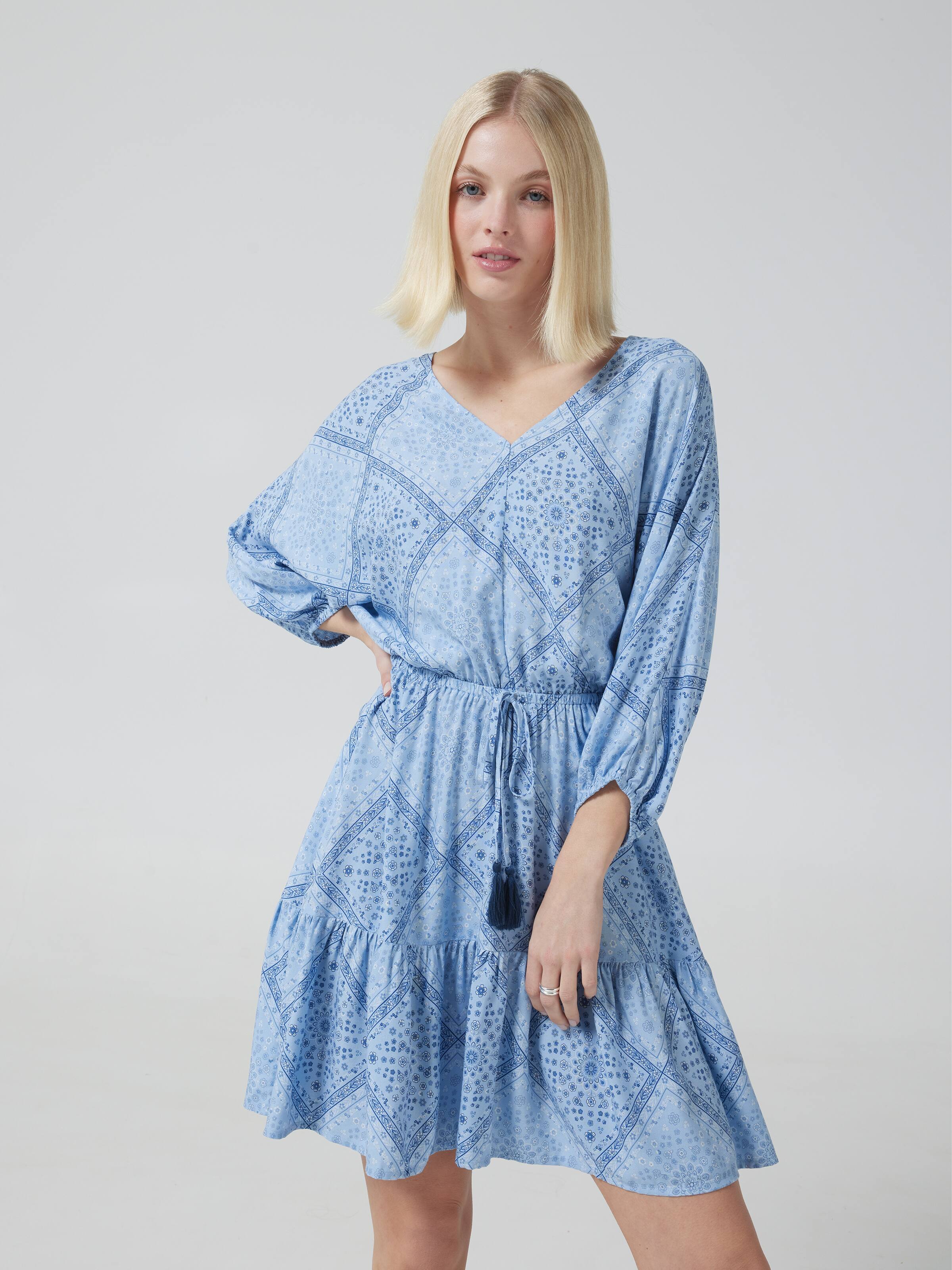 Alexa V Neck Mini Dress