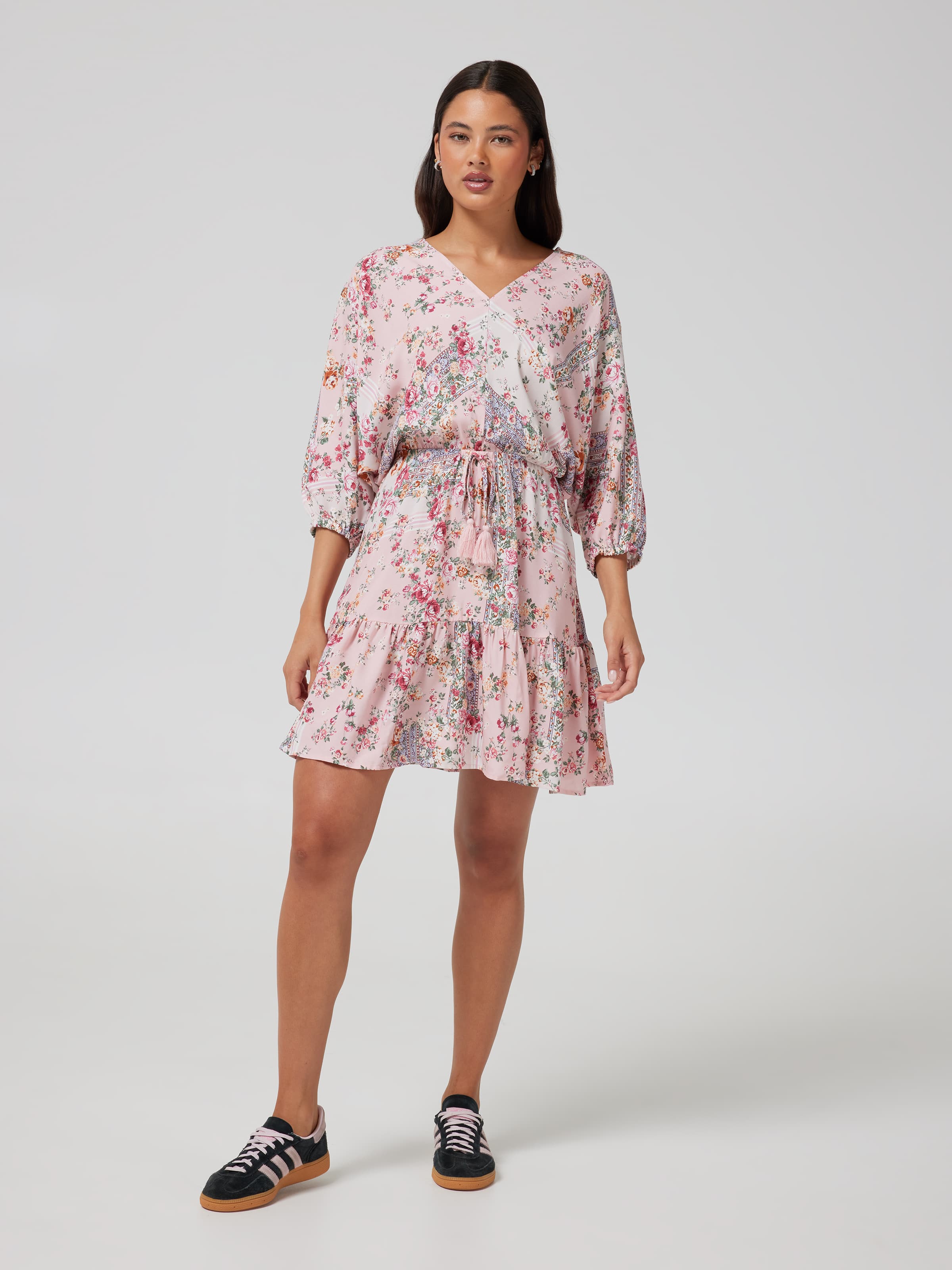 Alexa V Neck Mini Dress