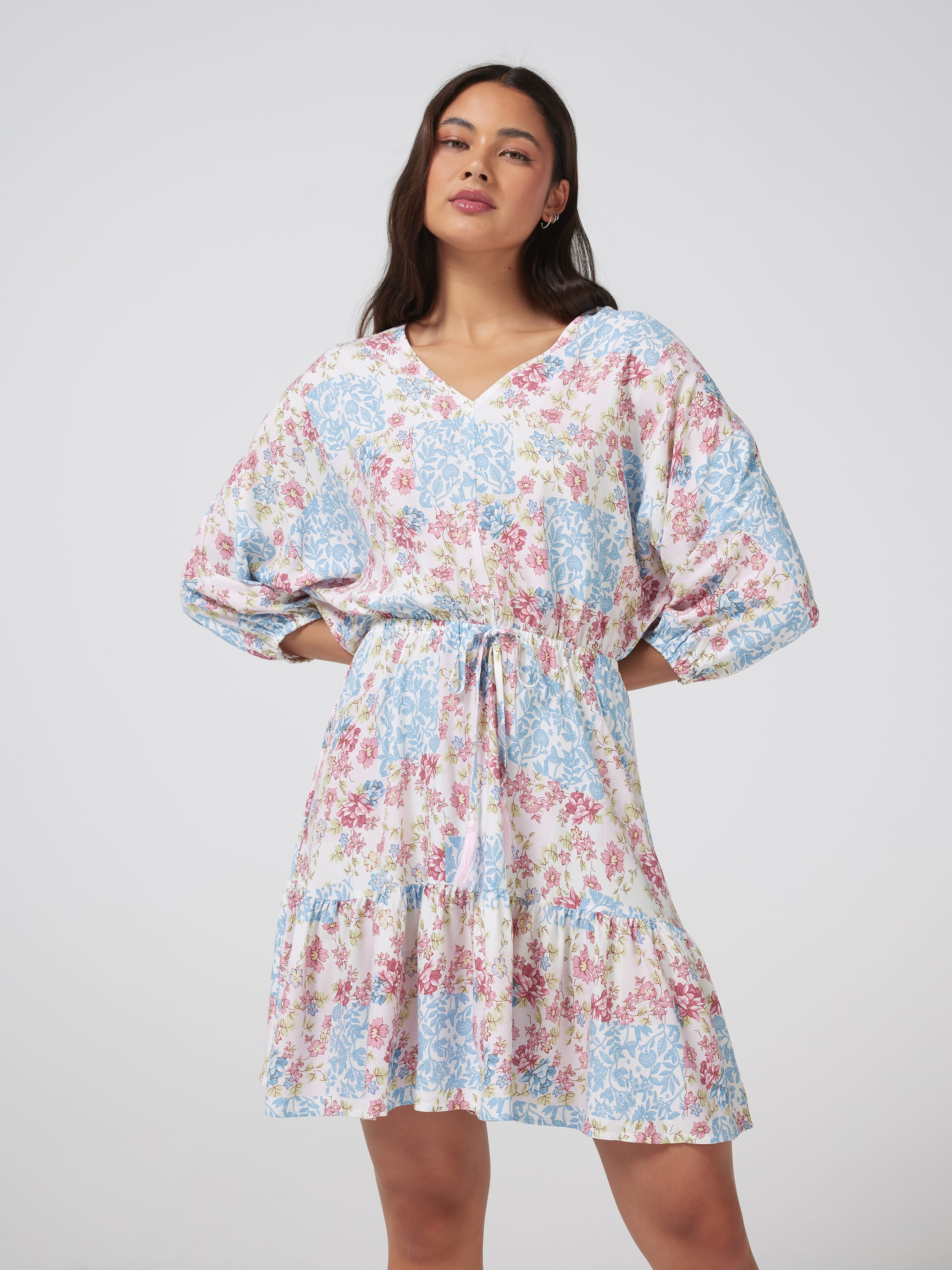 Alexa V Neck Mini Dress