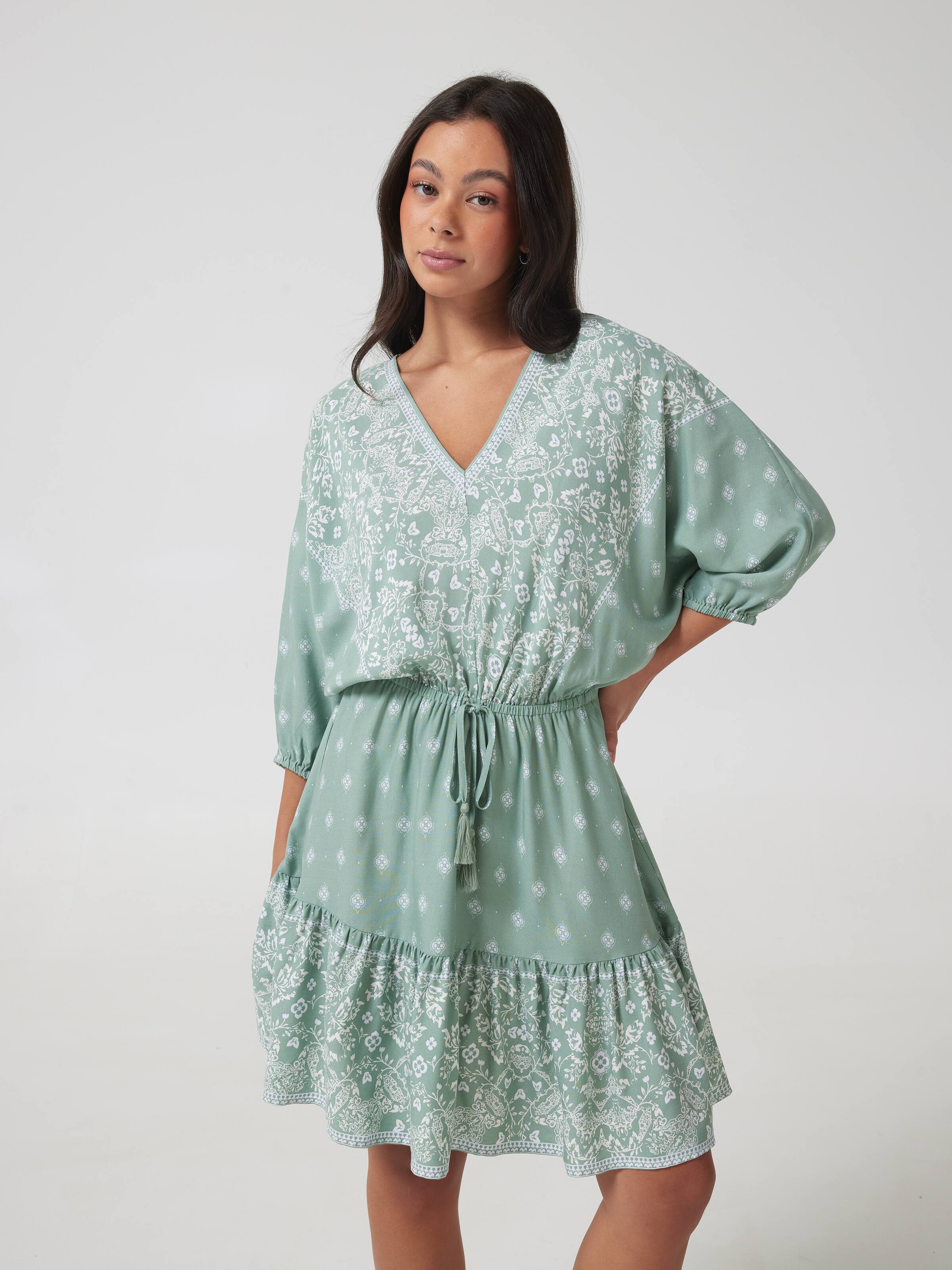 Alexa V Neck Mini Dress