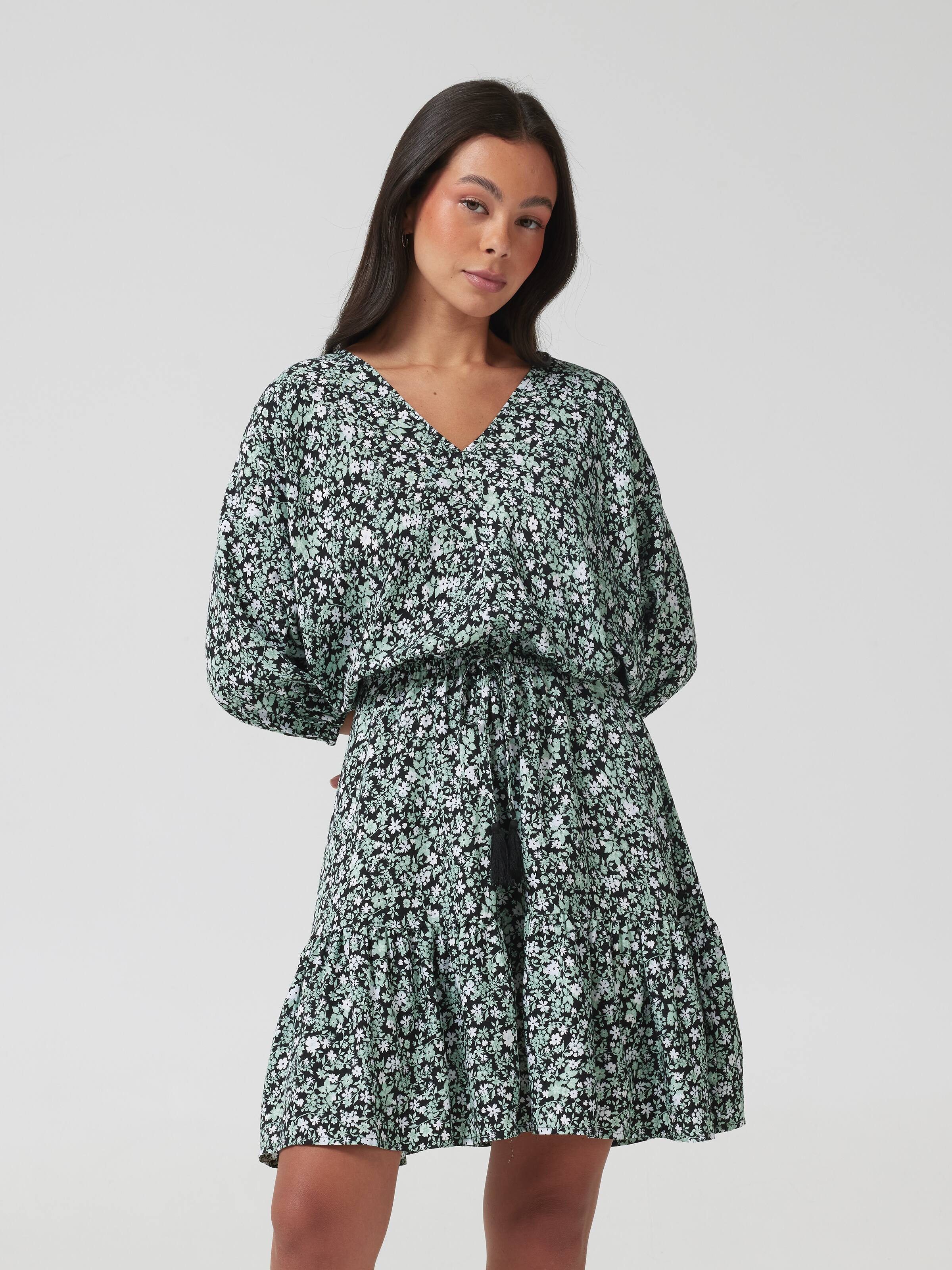 Alexa V Neck Mini Dress
