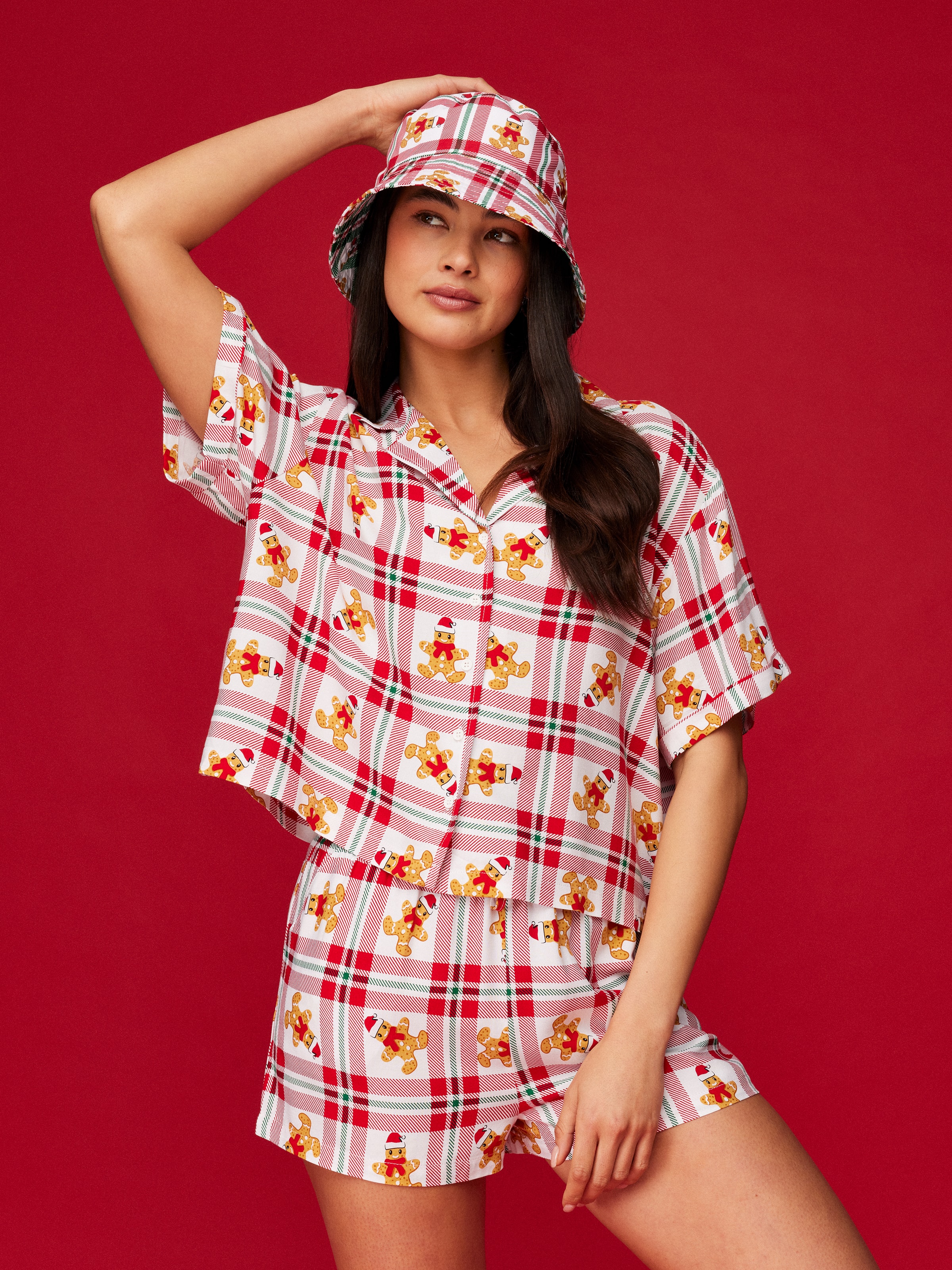 Xmas Lilah Printed Shirt