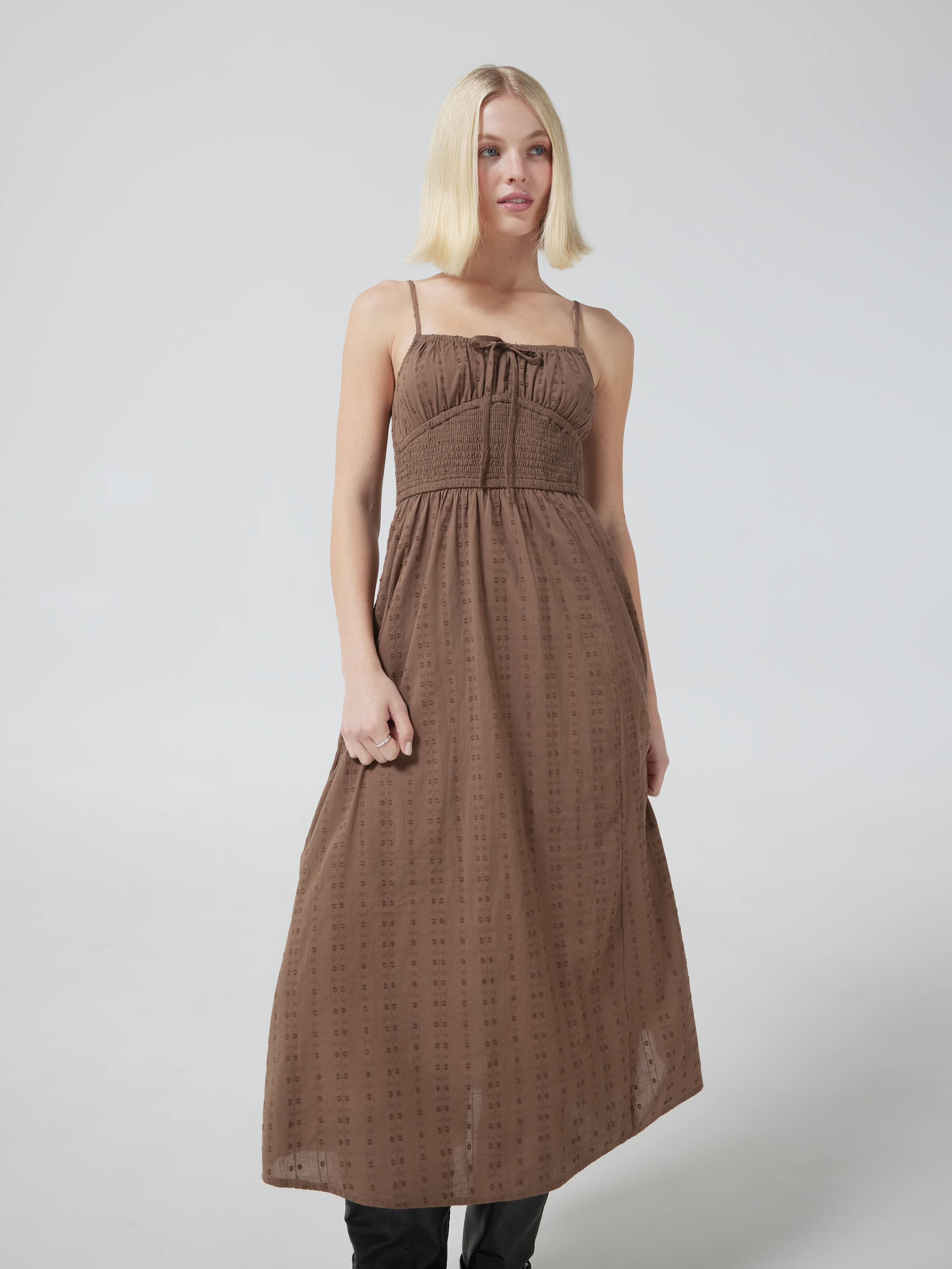 Aria Strappy Midi Dress