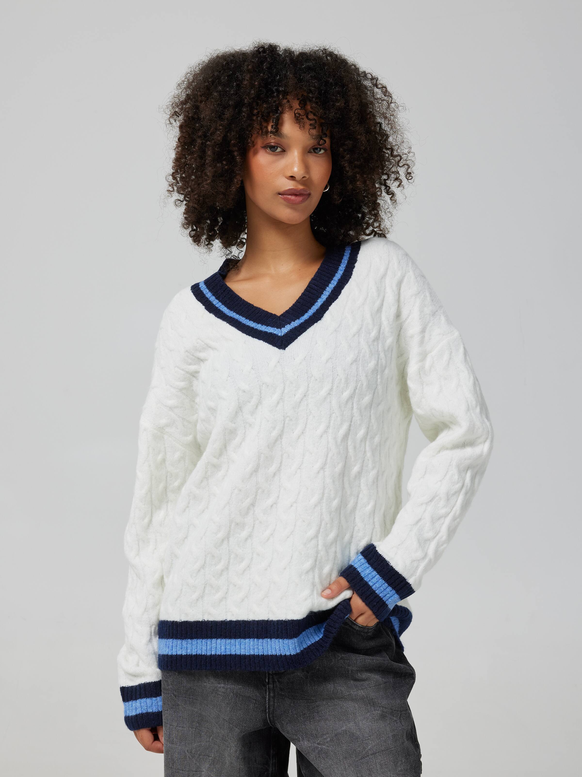 Cam Cable Knit Jumper