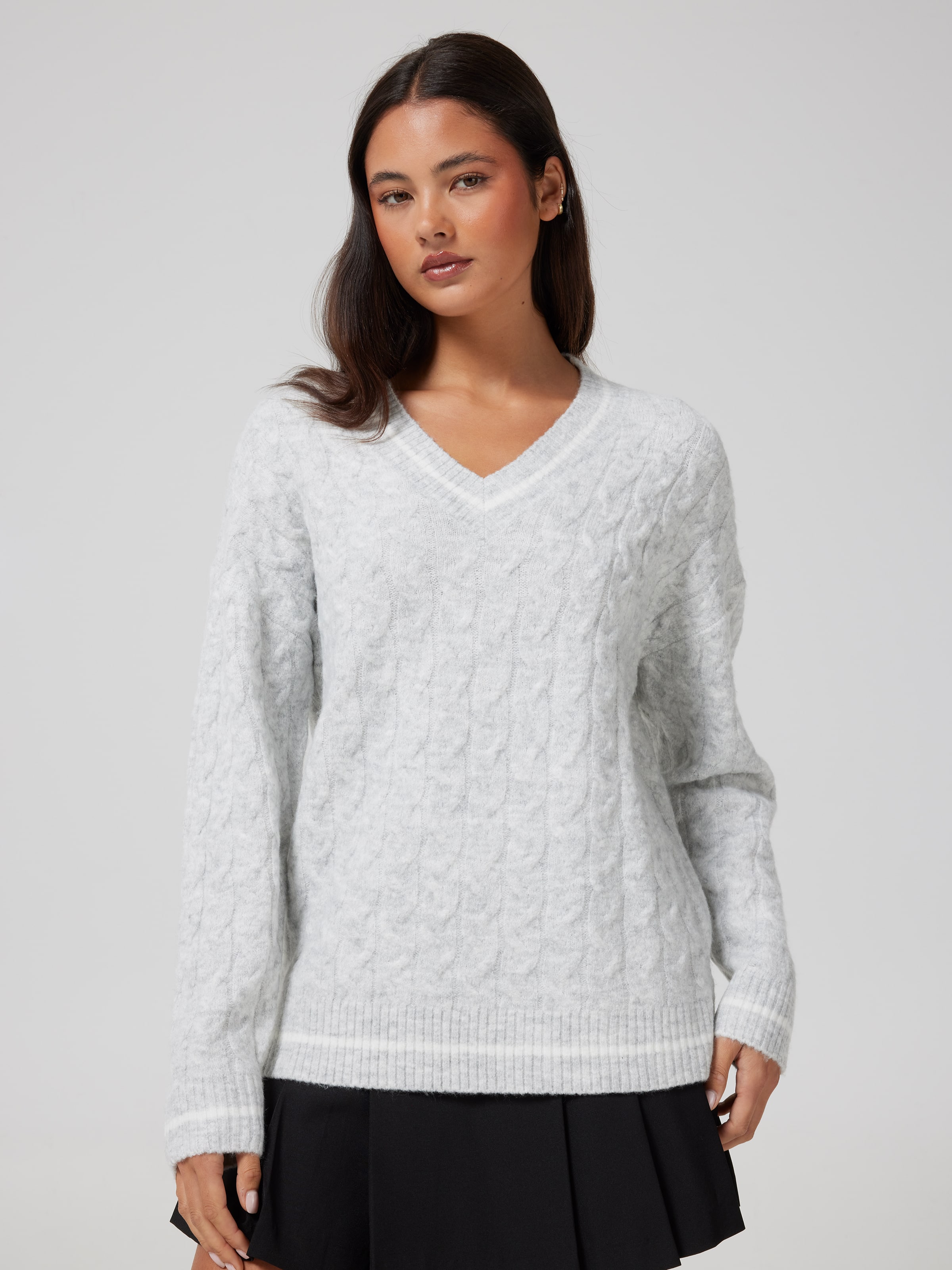 Cam Cable Knit Jumper