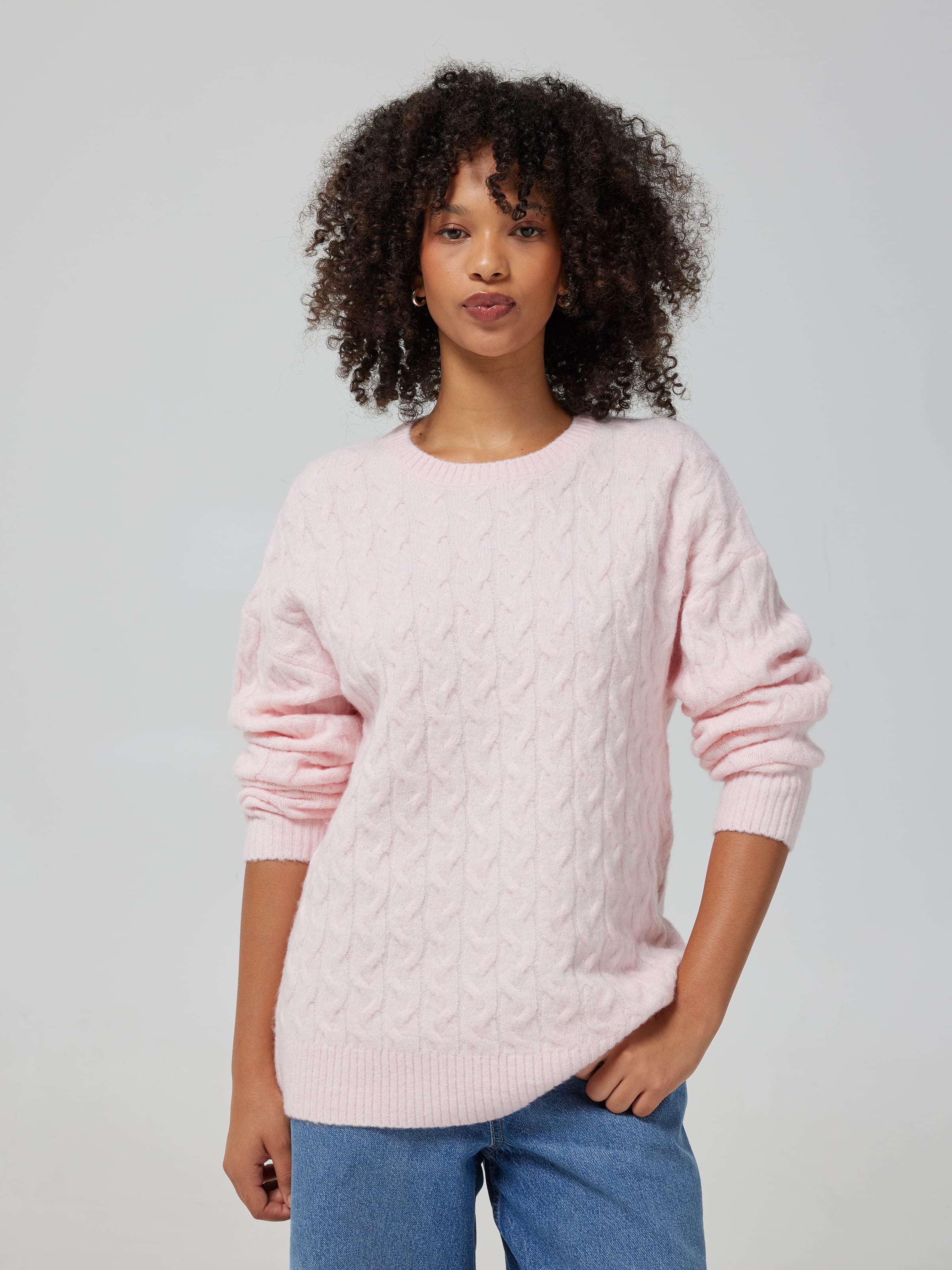 Cam Cable Knit Jumper