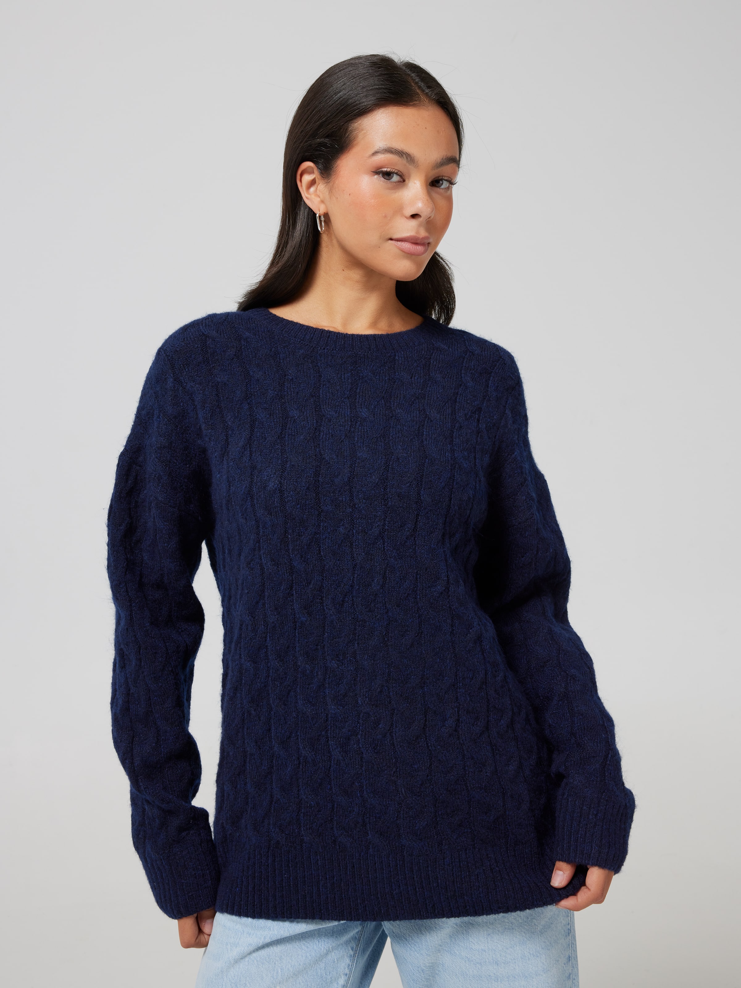 Cam Cable Knit Jumper