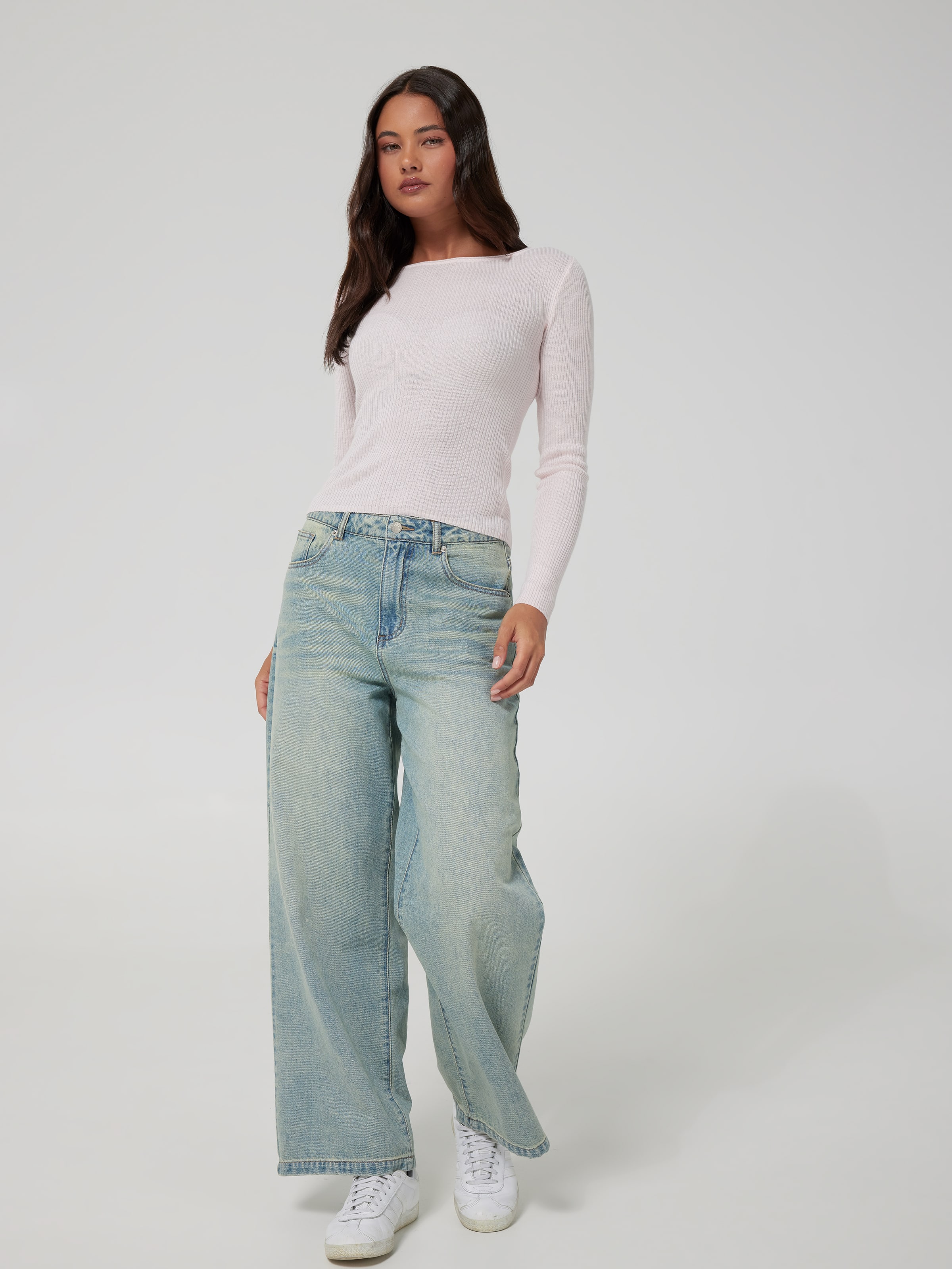 Celine Top Fine Rib Top