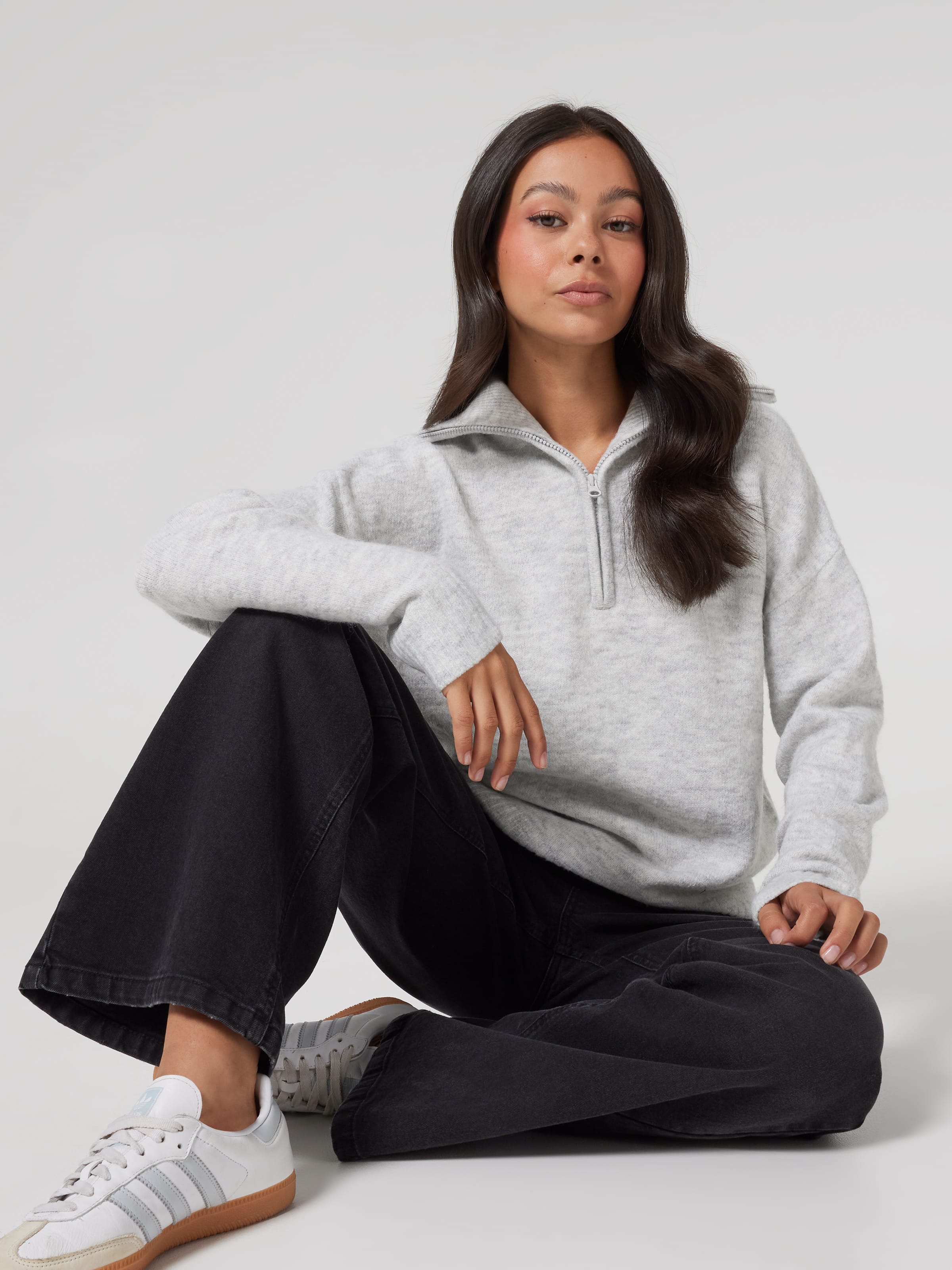 Nicole 1/4 Zip Knit Jumper