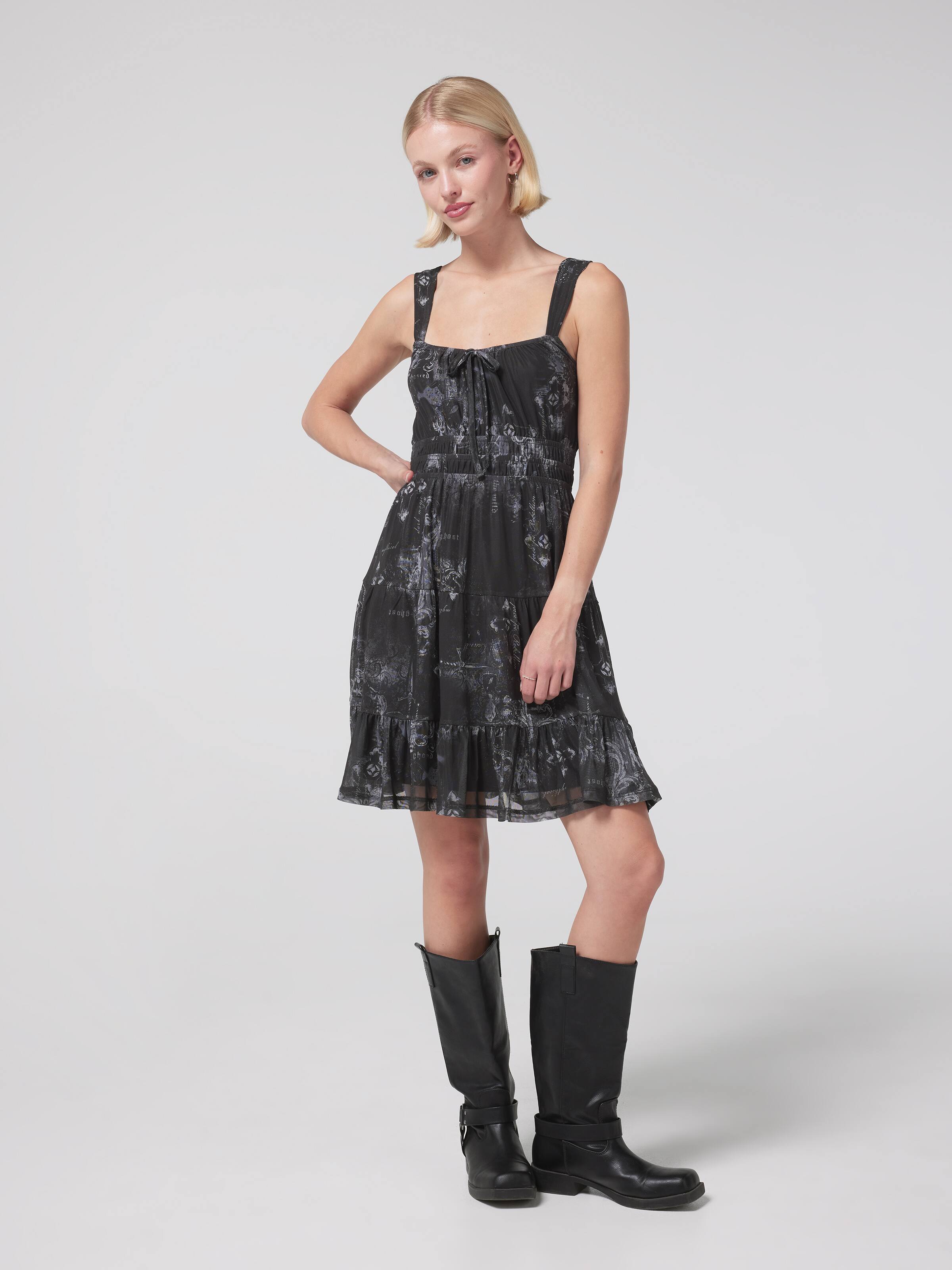 Penelope Mini Mesh Strap Dress