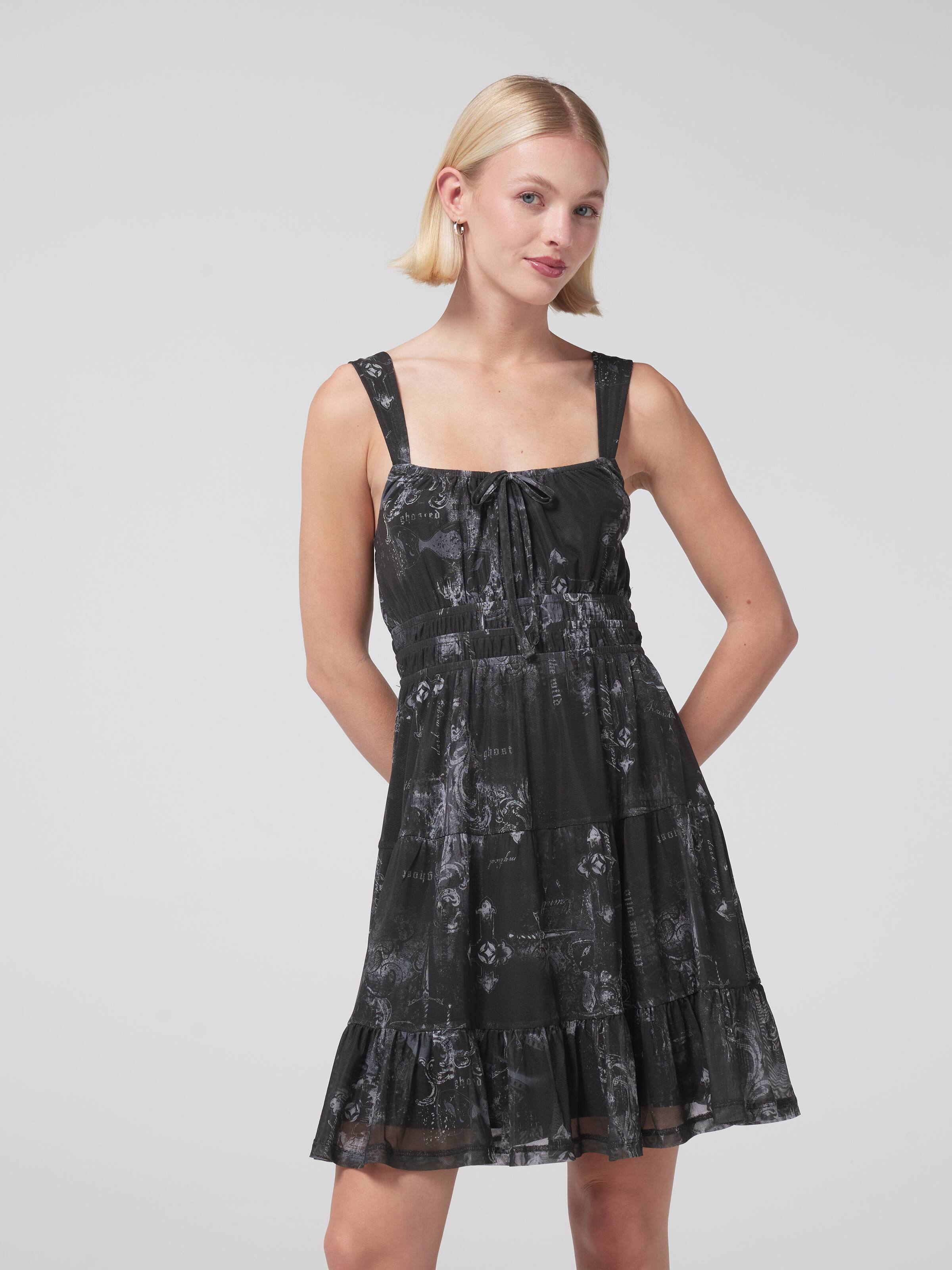 Penelope Mini Mesh Strap Dress
