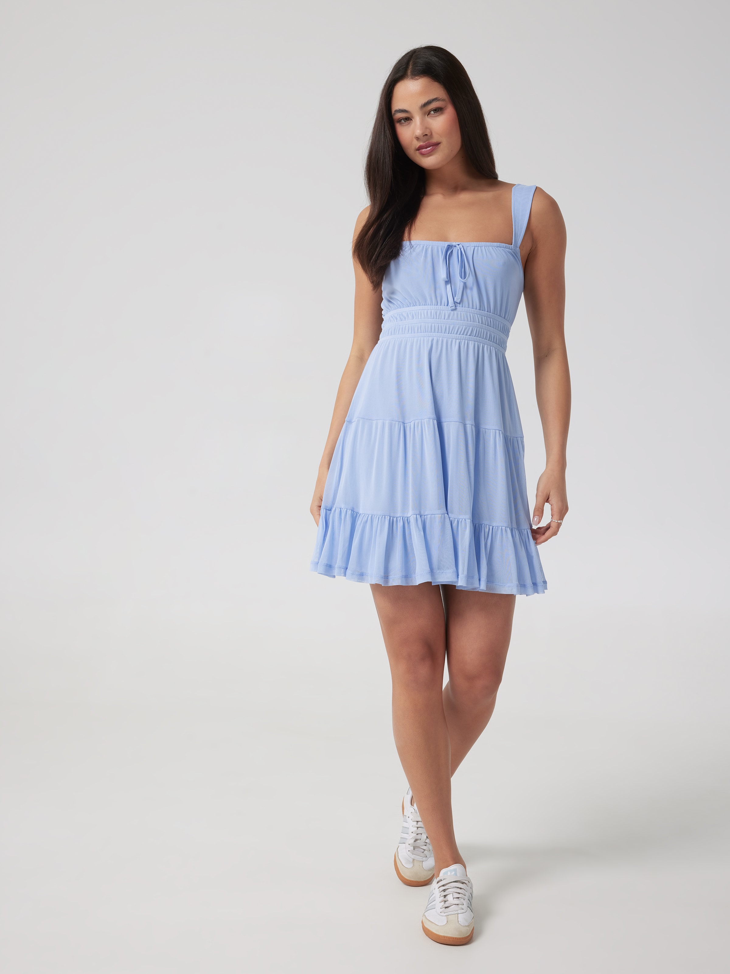 Penelope Mini Mesh Strap Dress