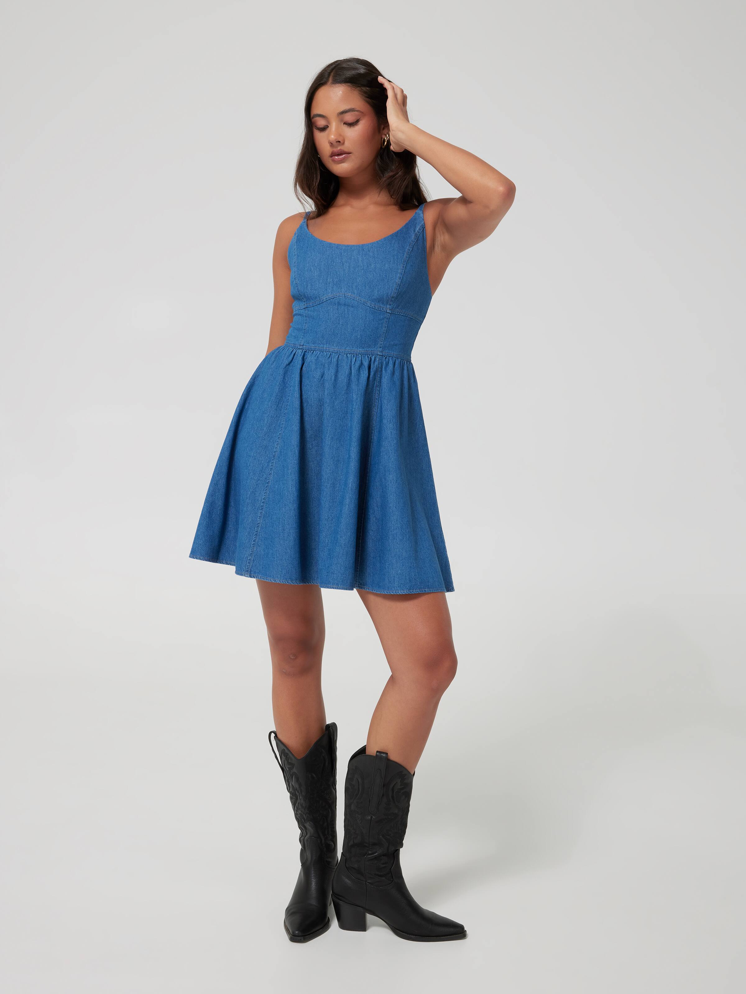 Indie Strappy Mini Dress