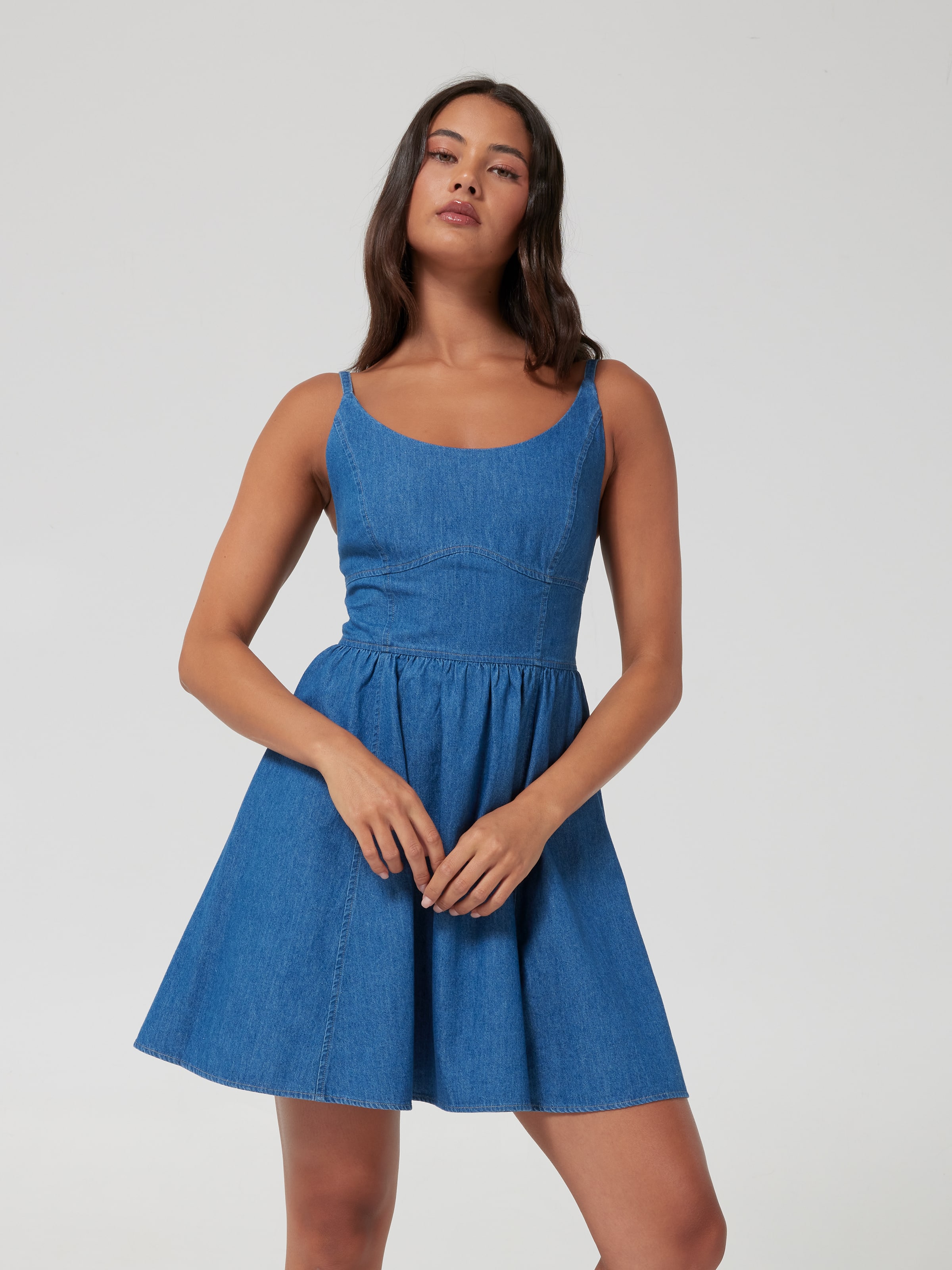 Indie Strappy Mini Dress