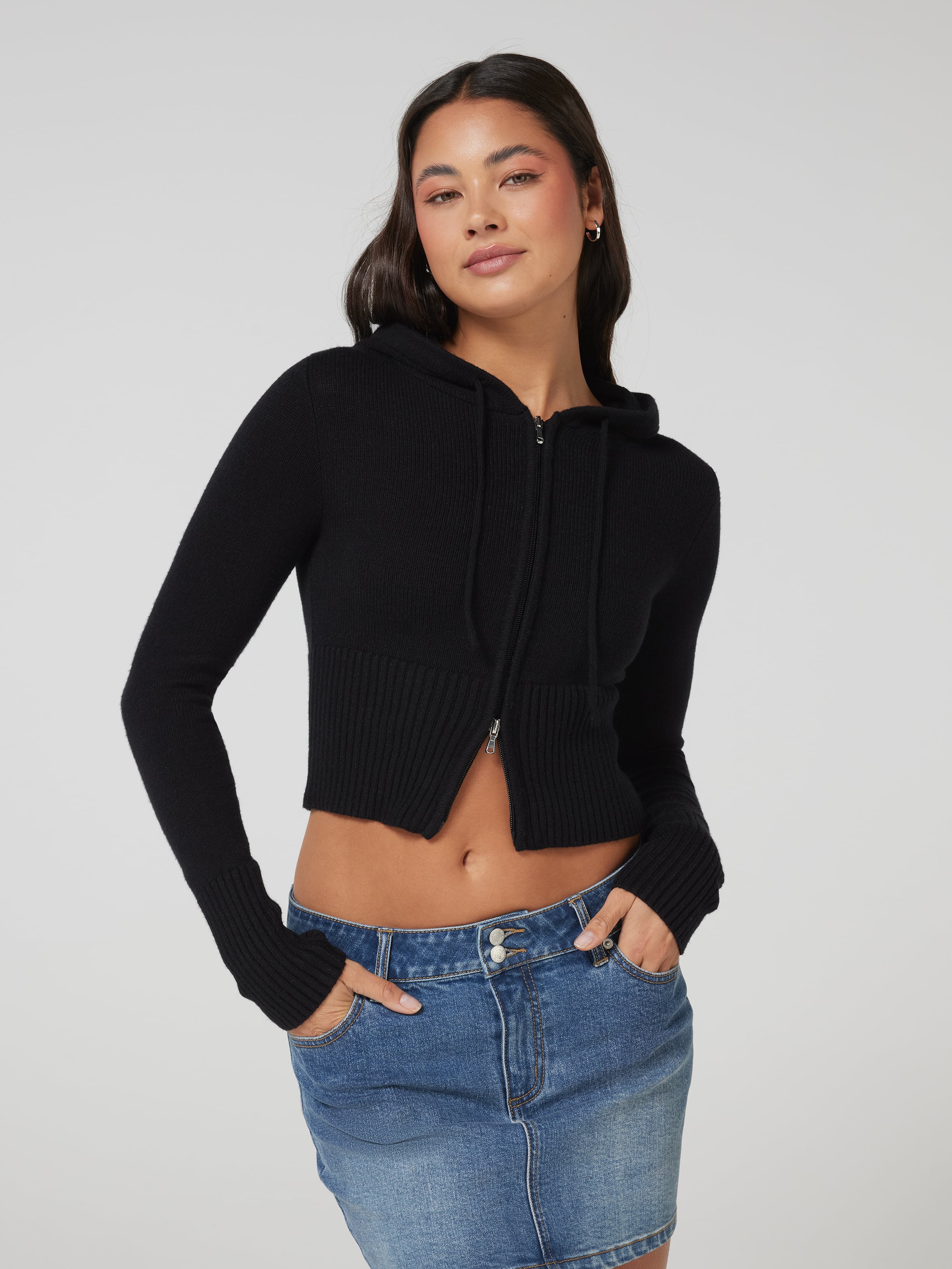 Maisie Double Zip Hoodie