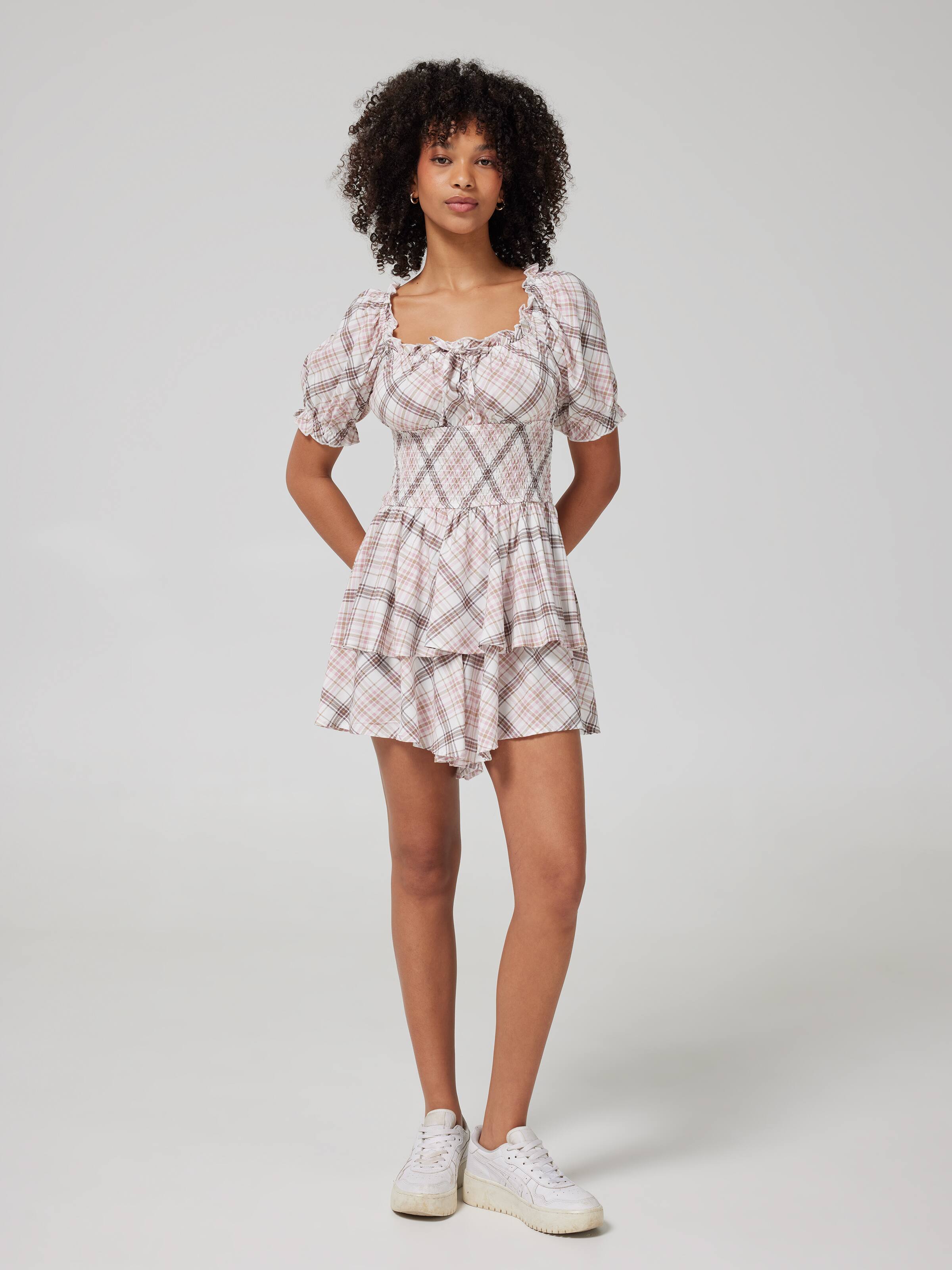 Tia Short Sleeve Playsuit