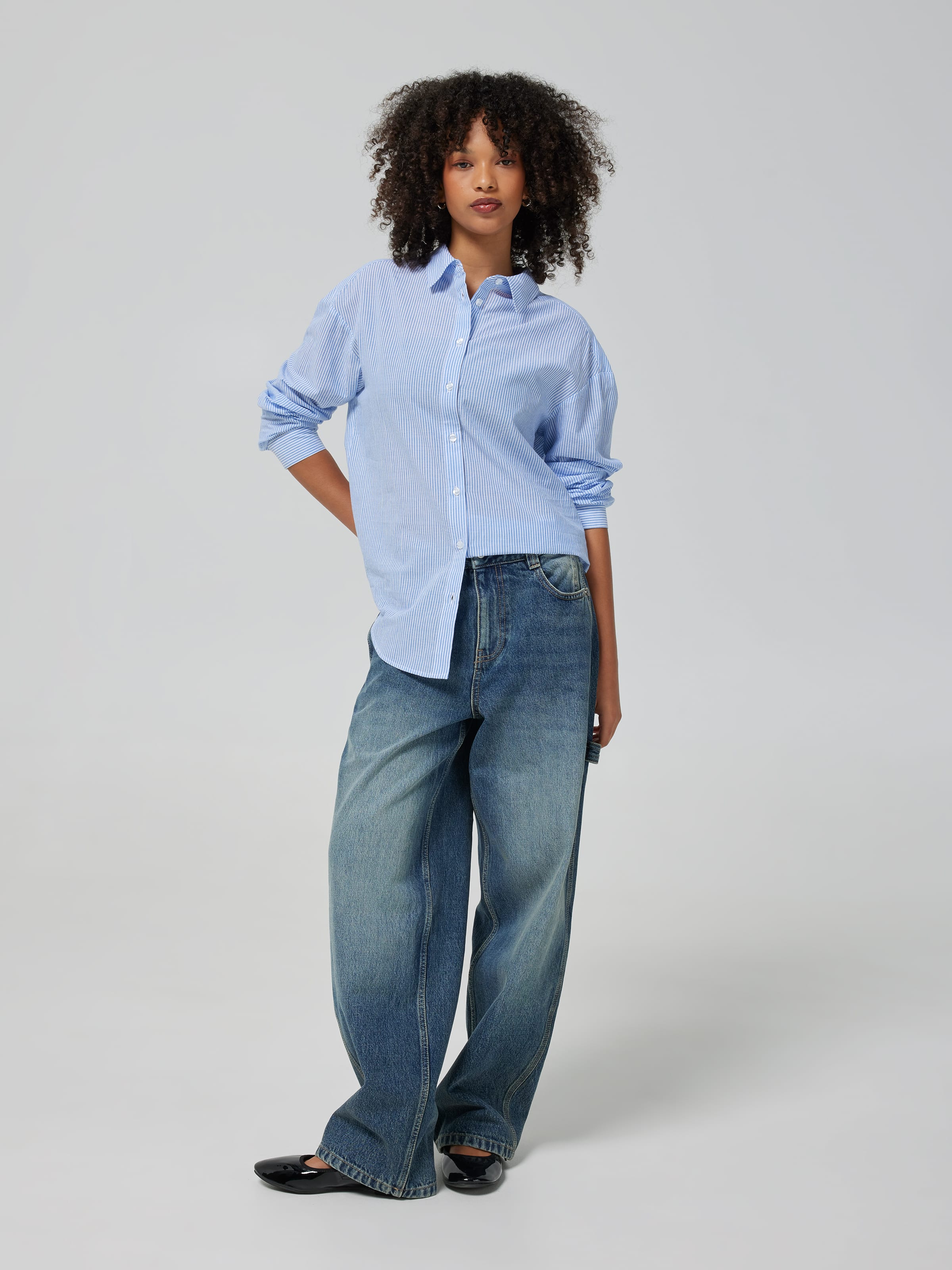 Kayla Stripe Shirt