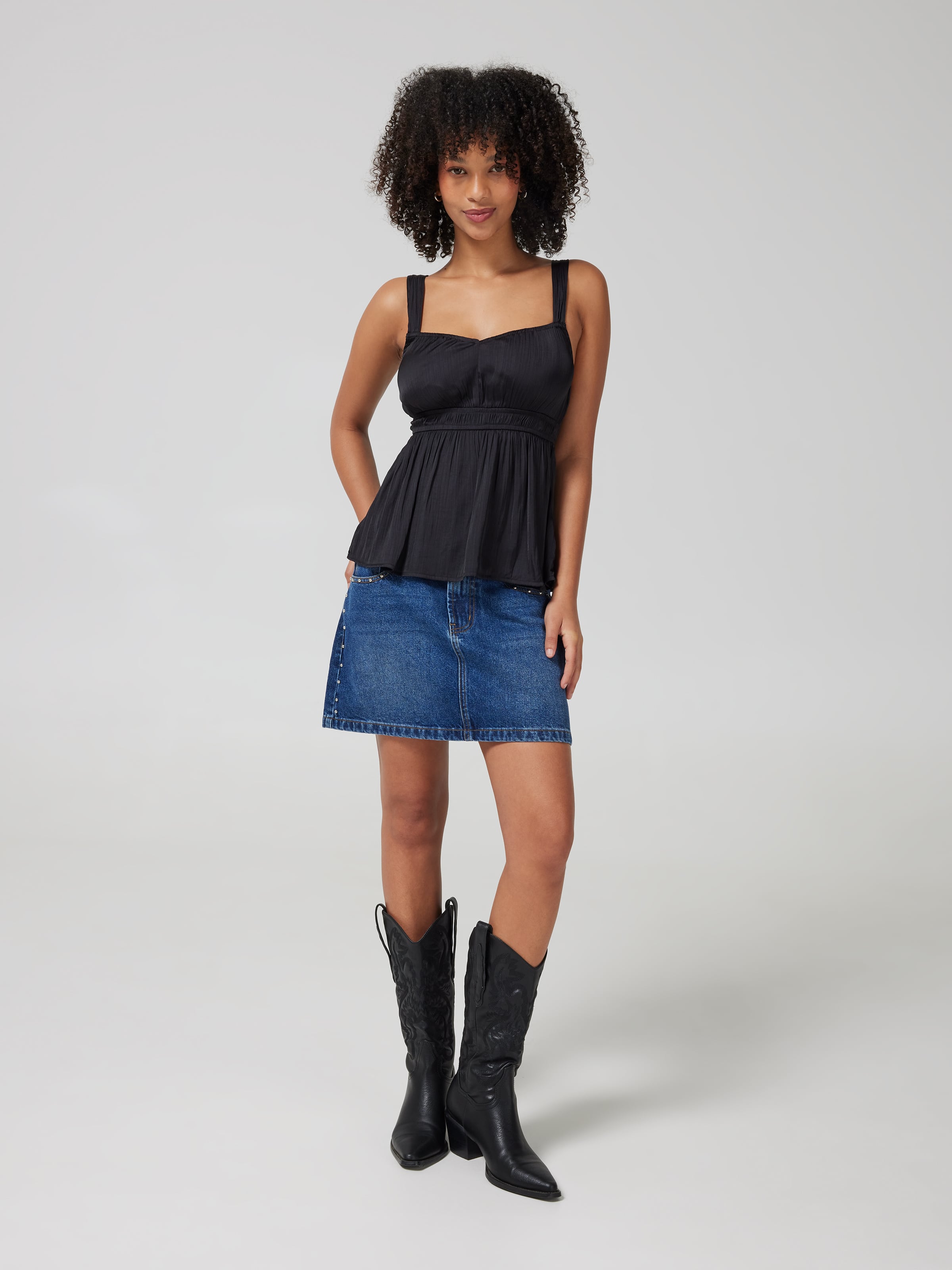 Greta Satin Cami