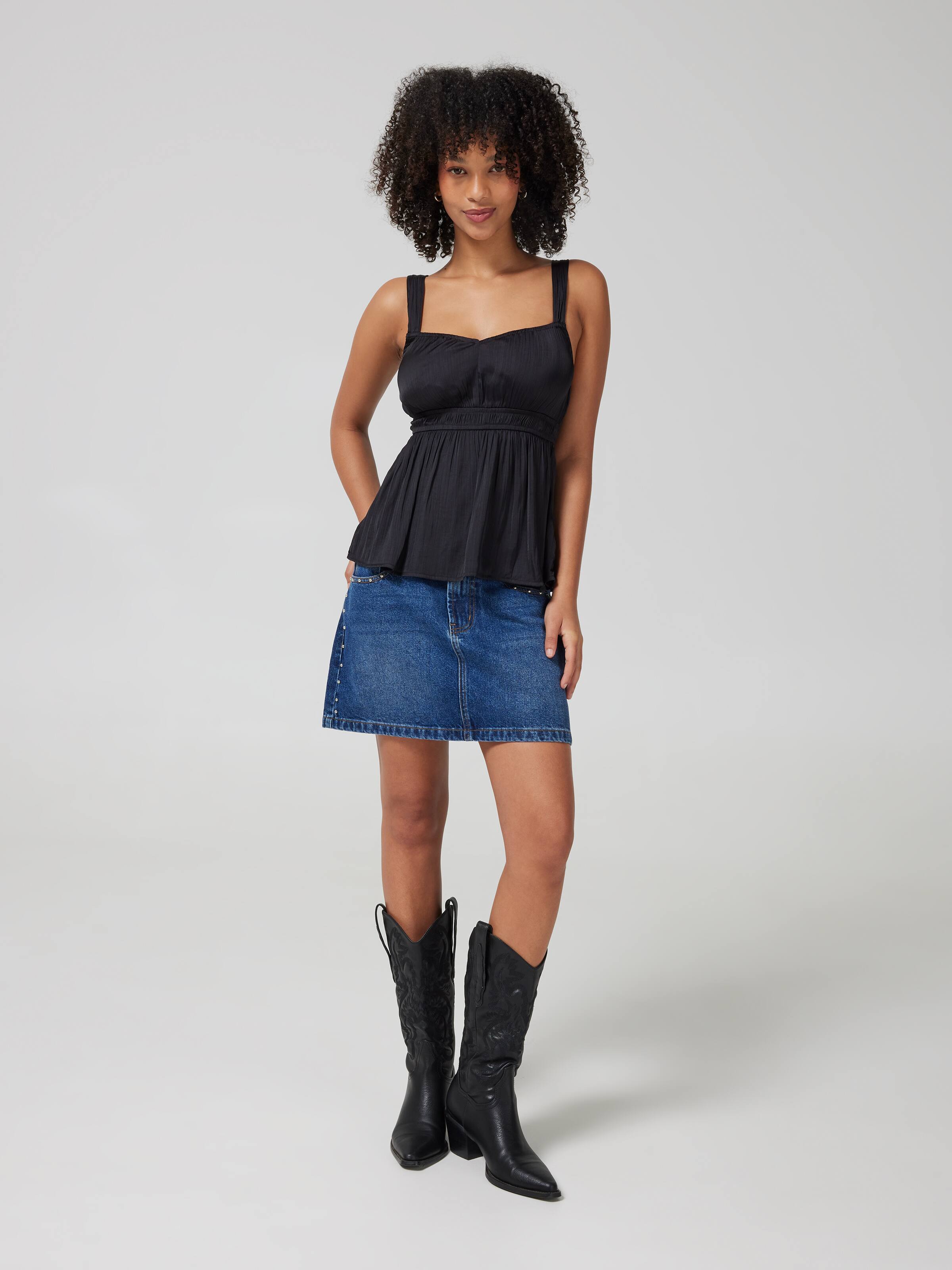 Greta Satin Cami