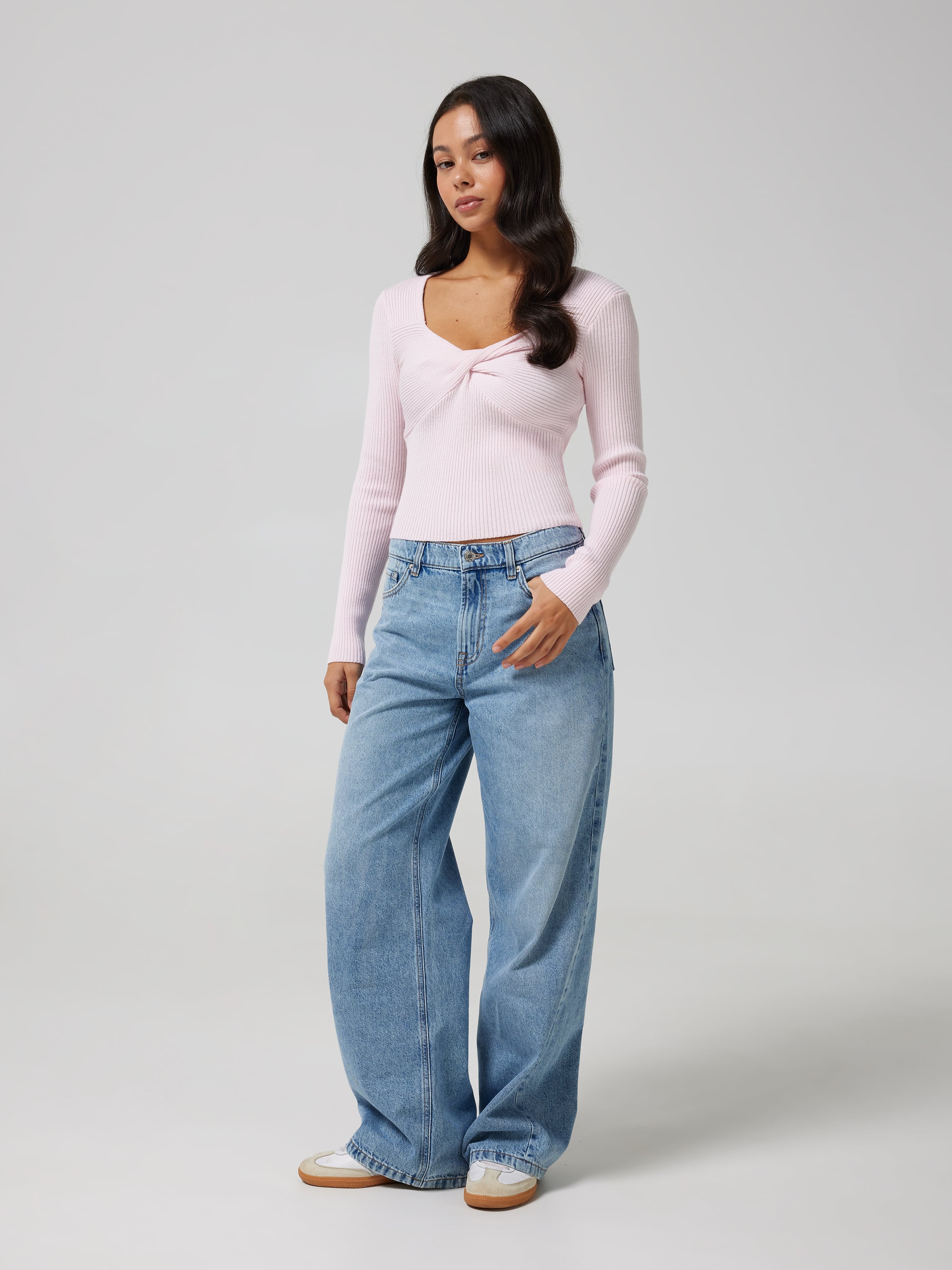 Monica Twist Knit Top