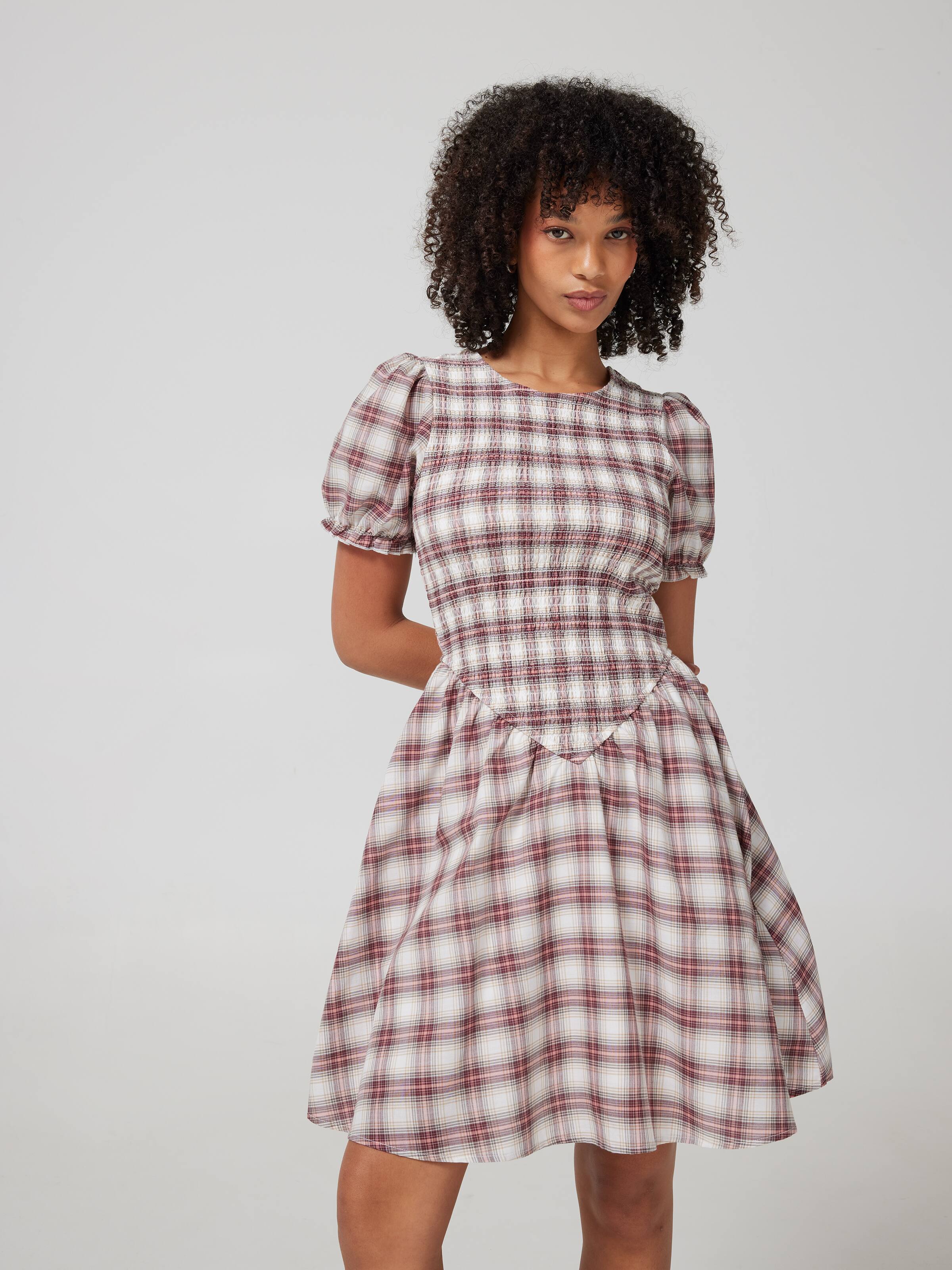 Courtney Shirred Dress