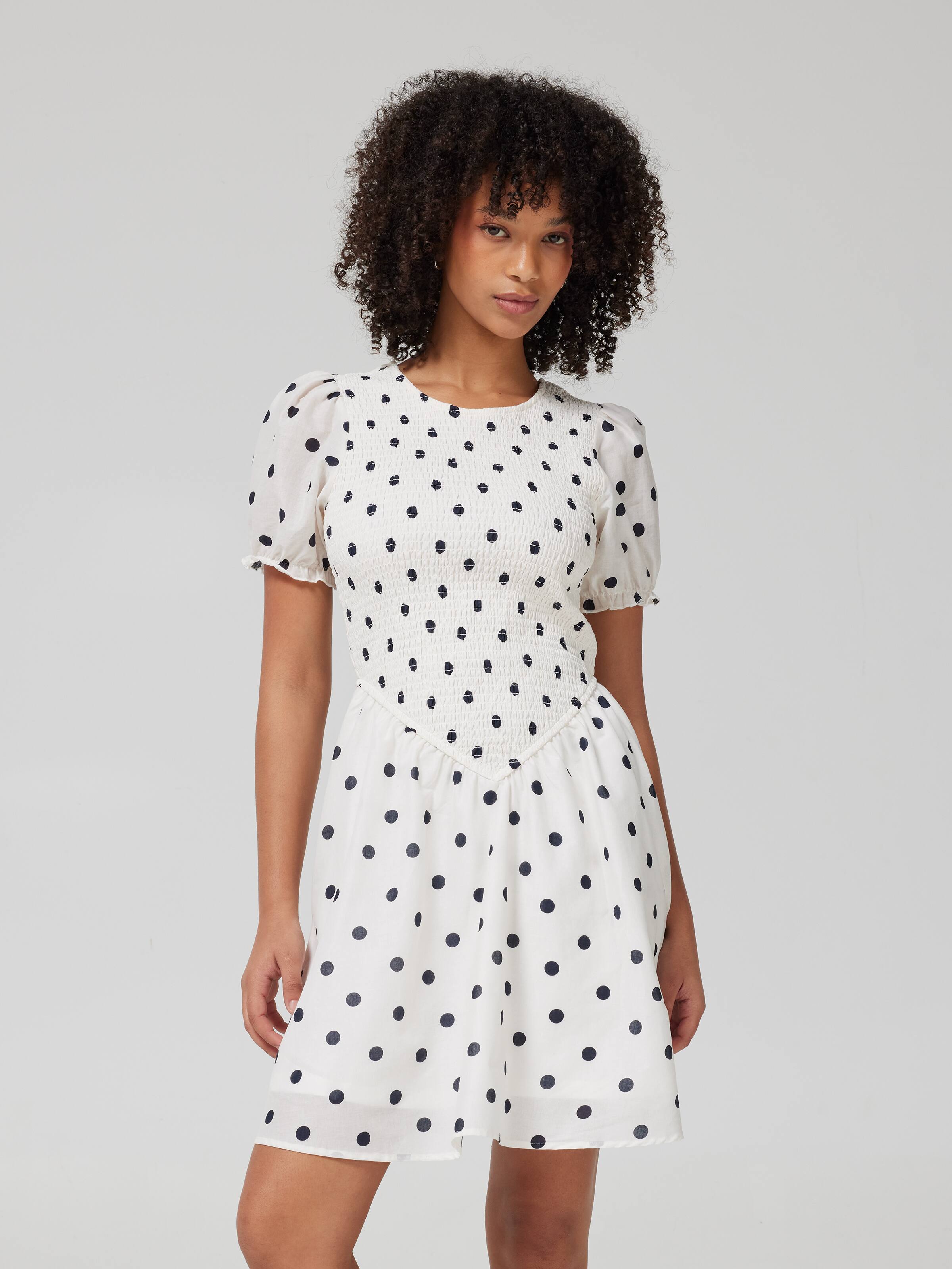 Courtney Shirred Dress