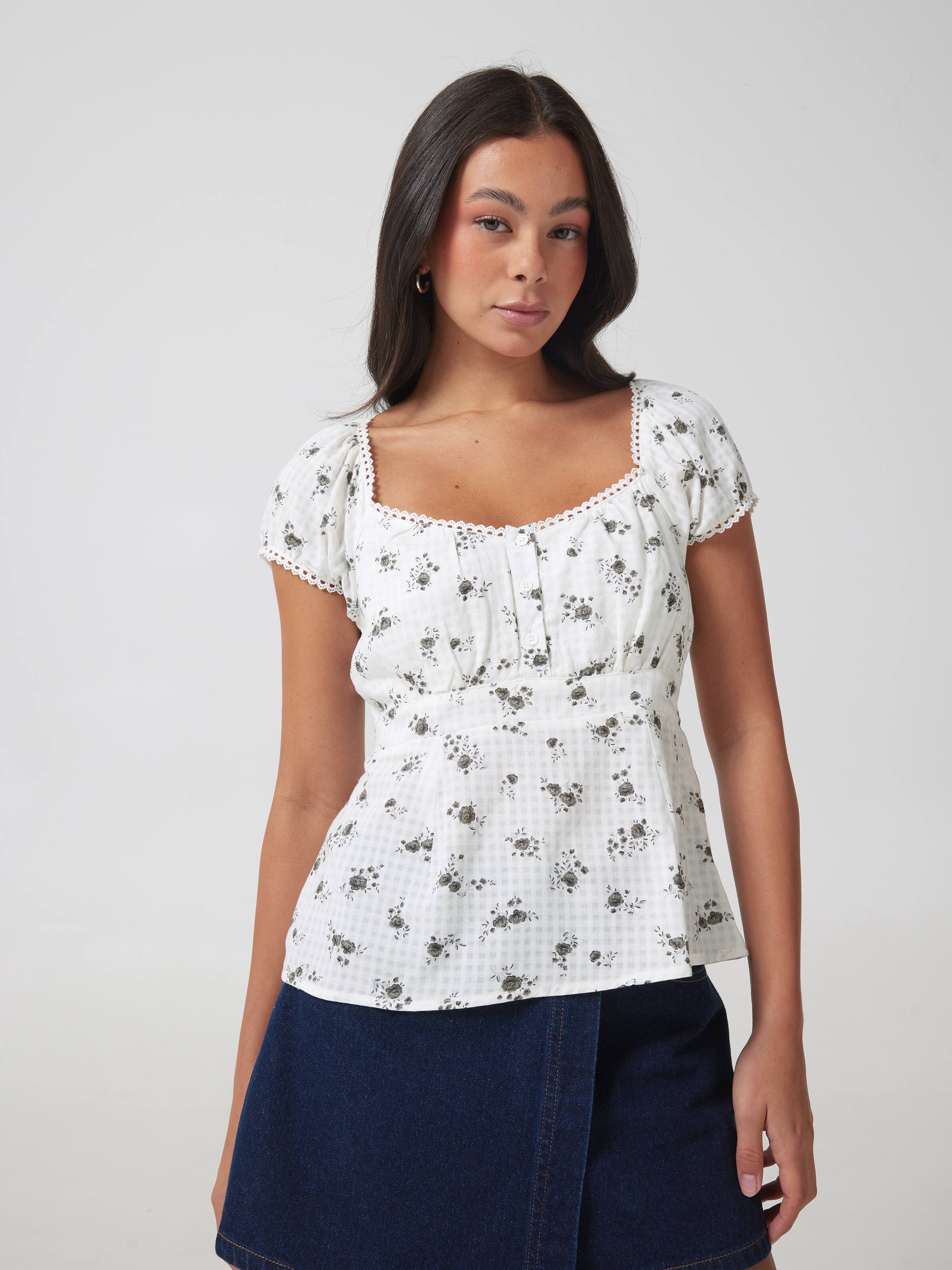 Abbey Short Sleeve Top