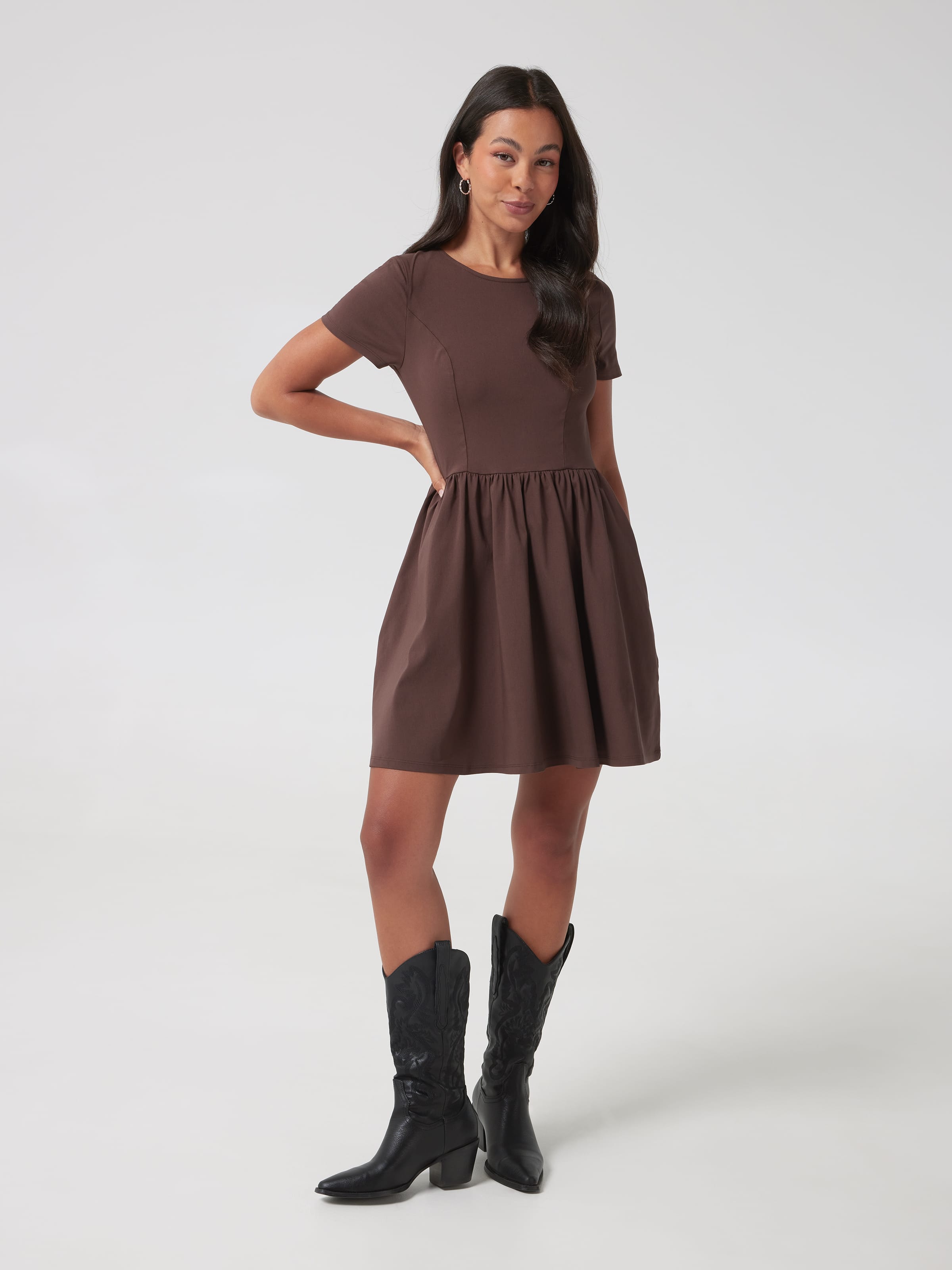 Remi Short Sleeve Skater Dress