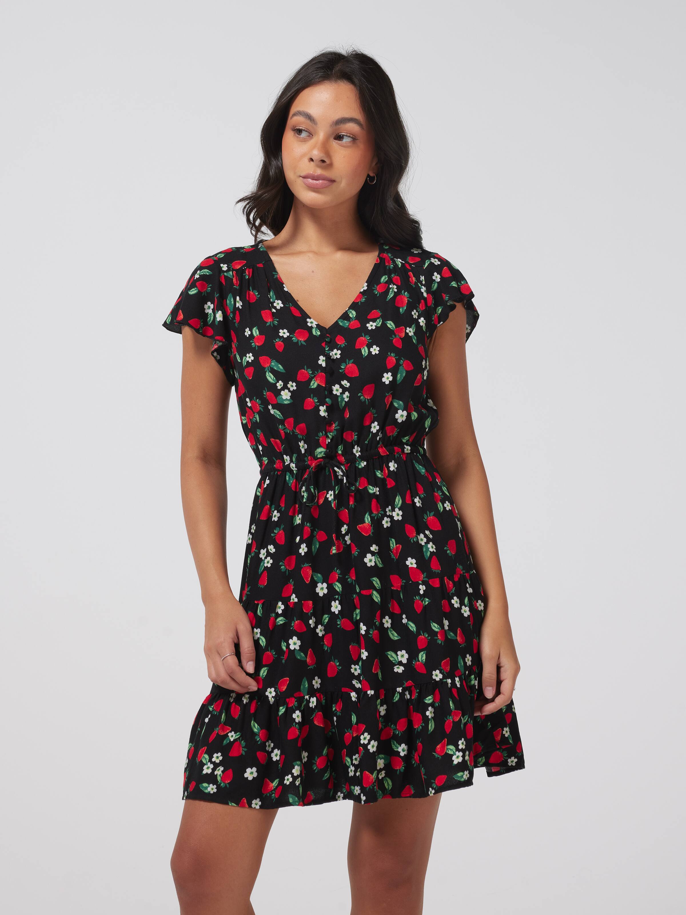 Eden Short Sleeve Mini Dress