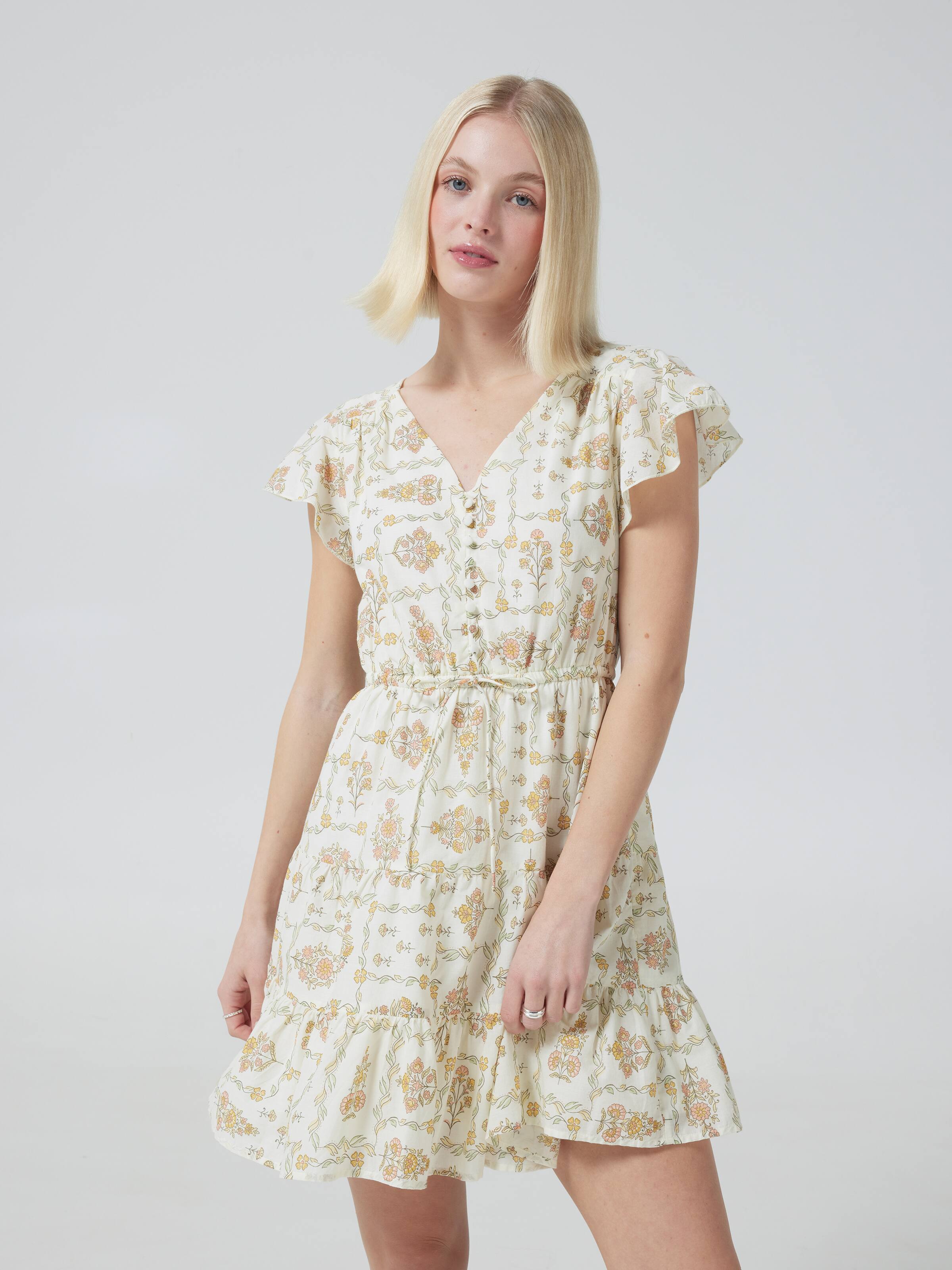 Eden Short Sleeve Mini Dress