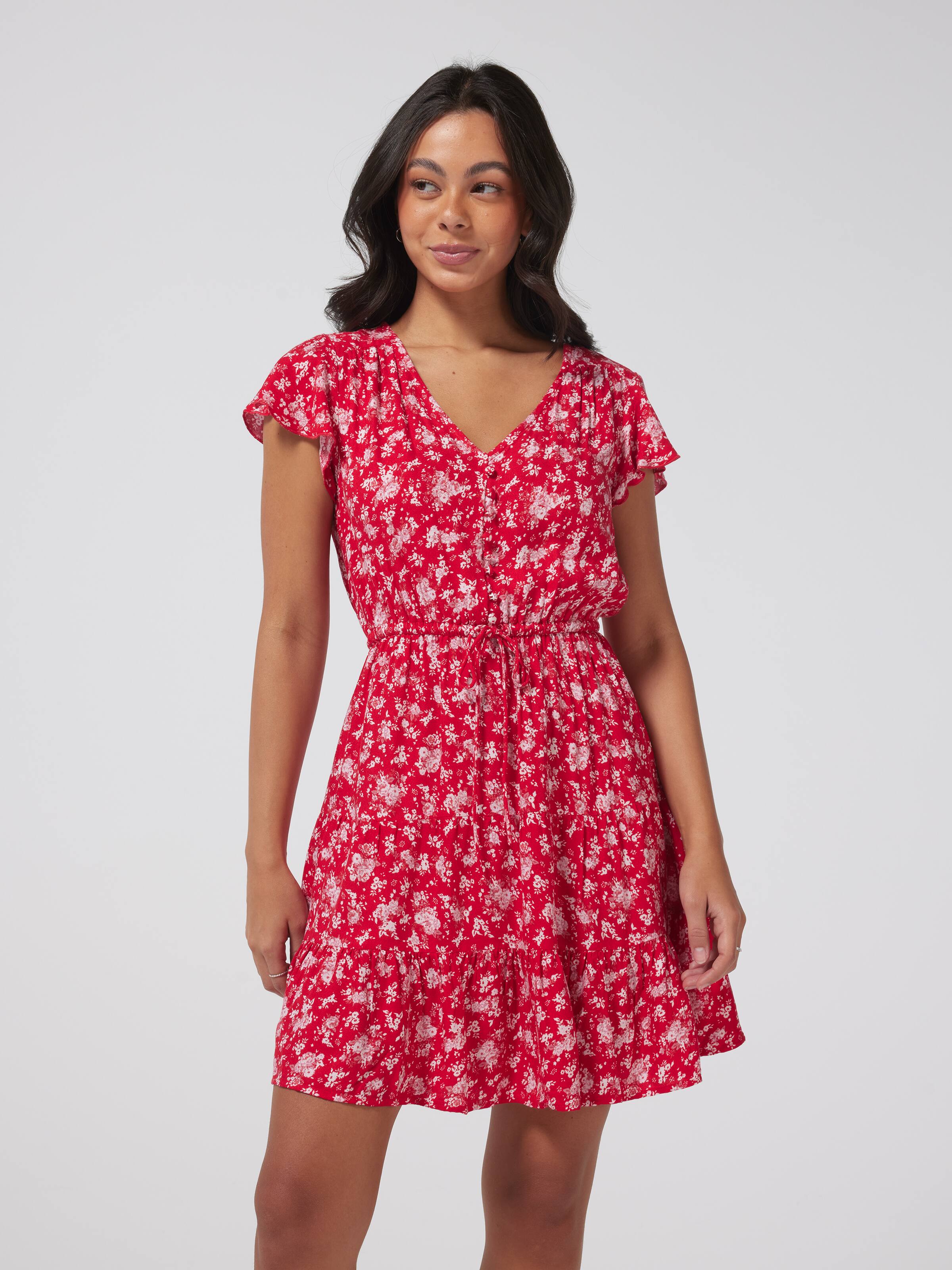 Eden Short Sleeve Mini Dress