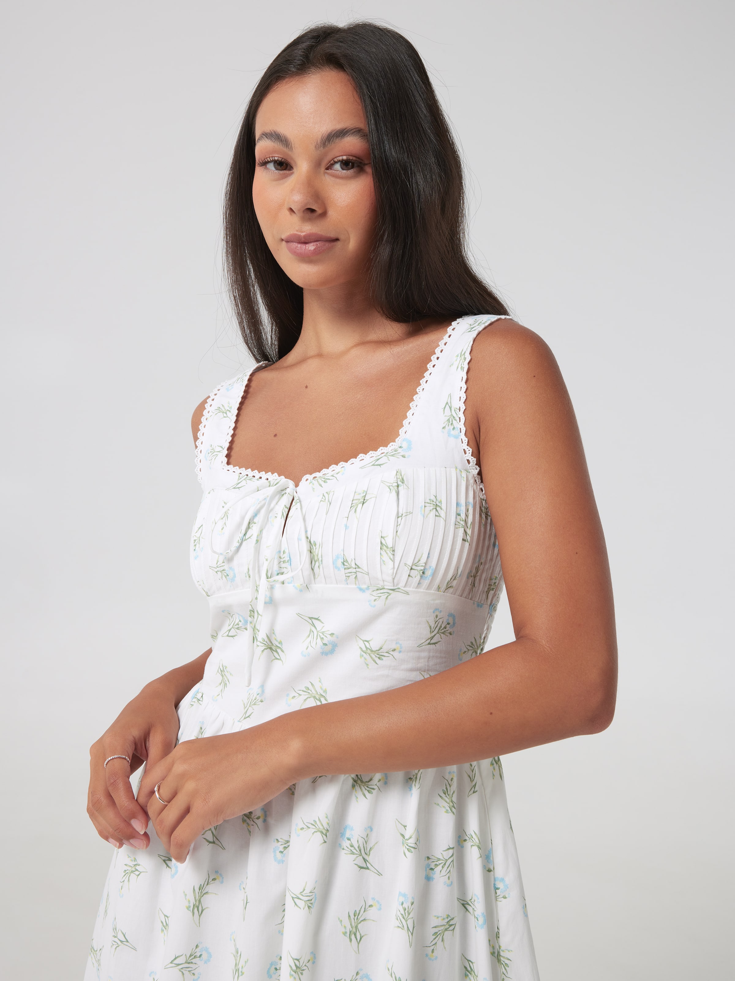 Bree Short Sleeve Strap Dress
