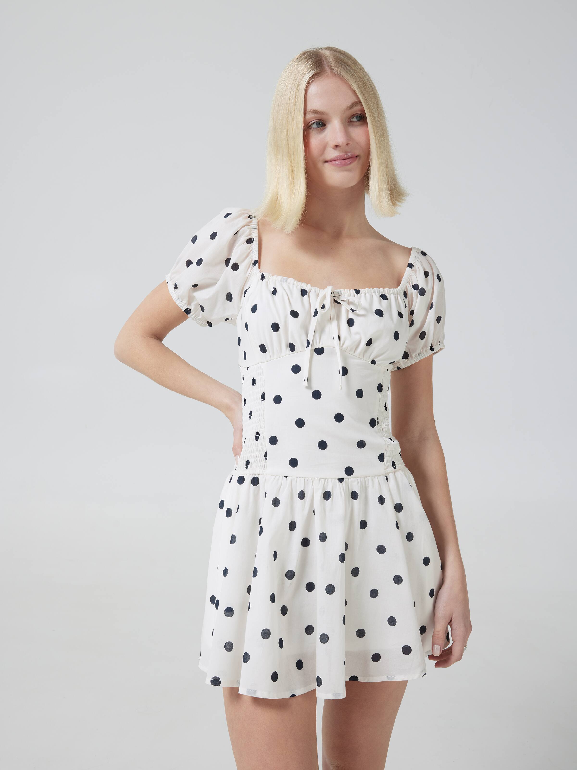 Emmi Corset Short Sleeve Skort Dress