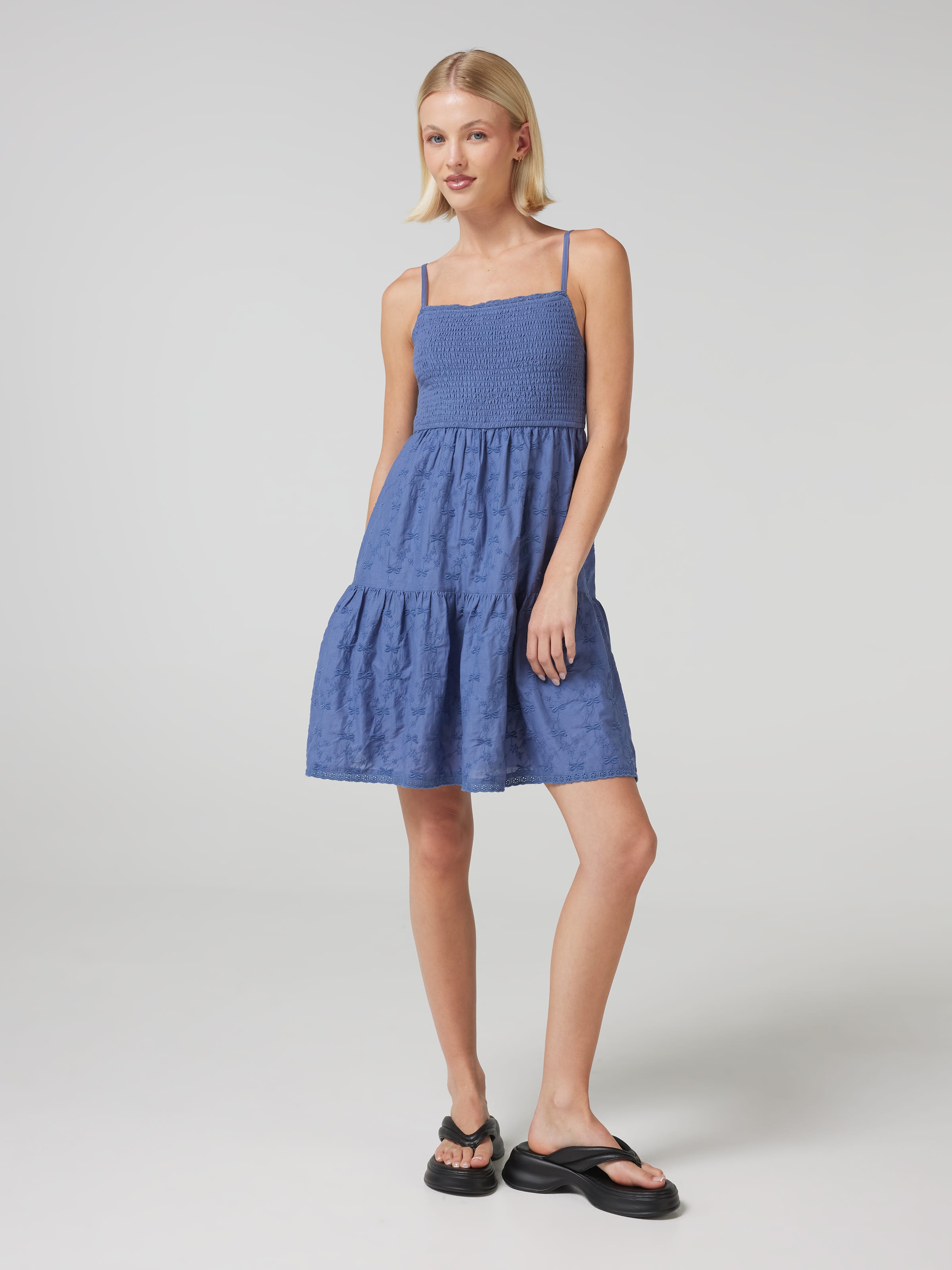 Kiara Shirred Bust Mini Dress