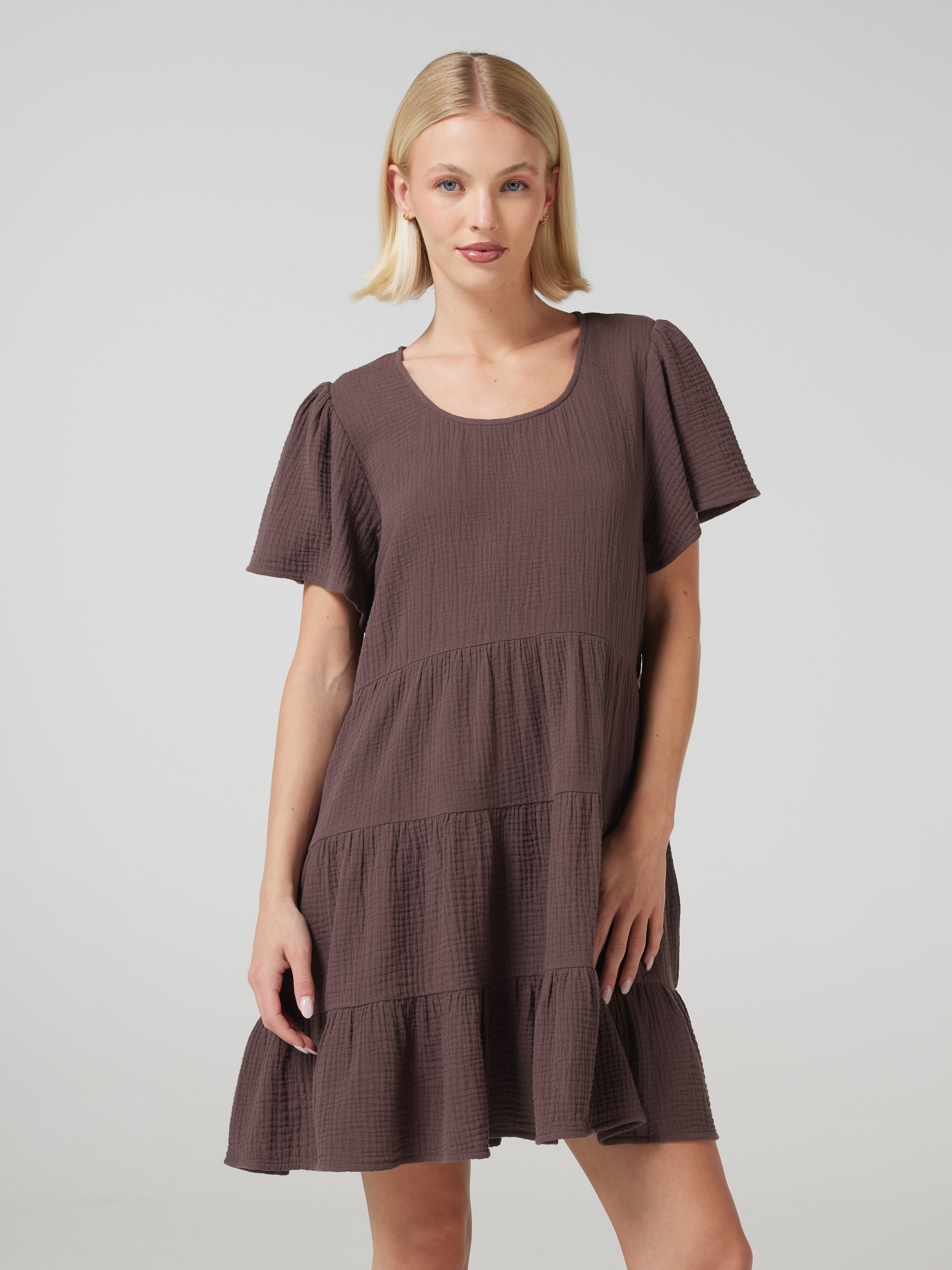 Shyloh Tiered Mini Dress