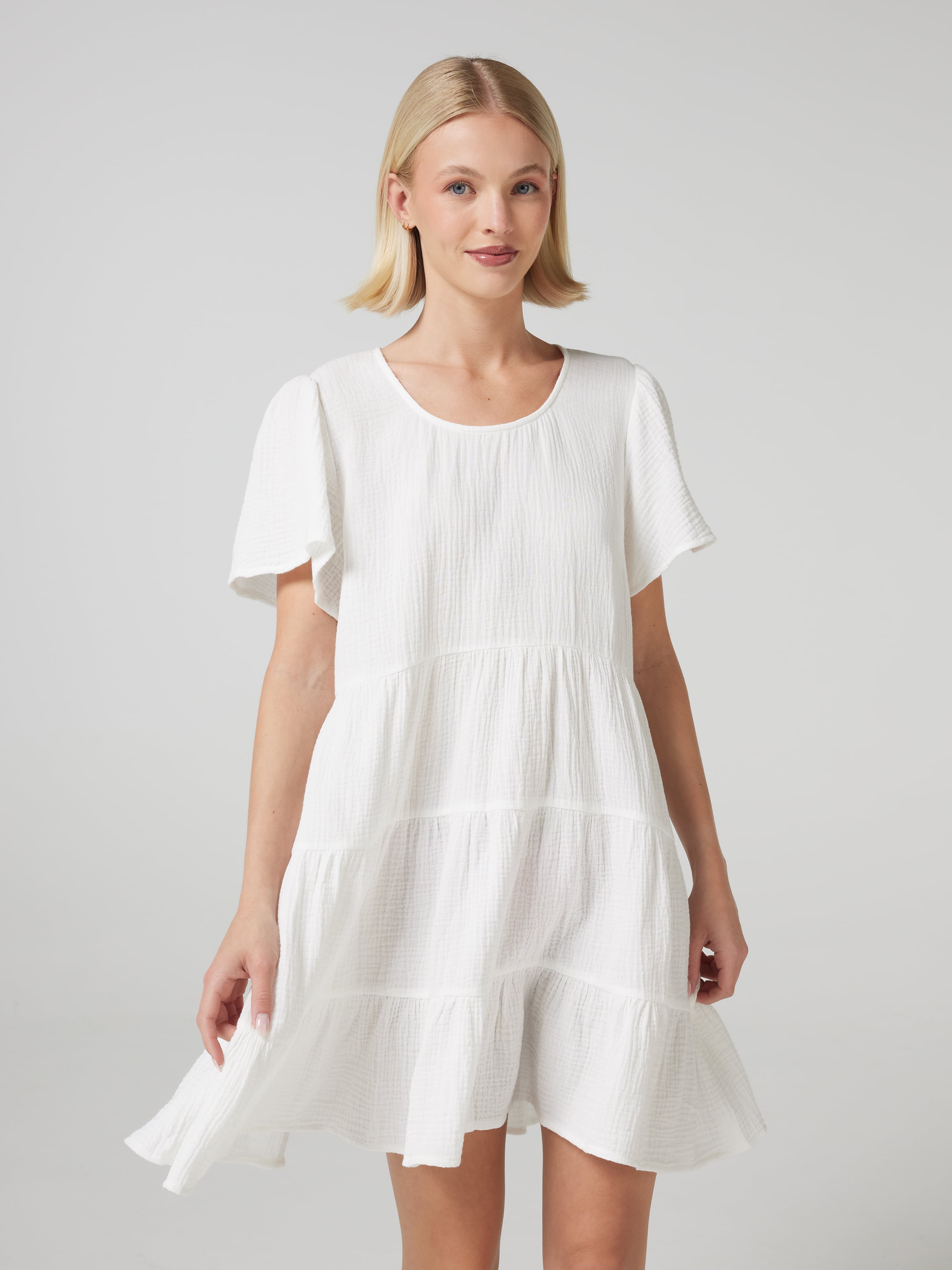 Shyloh Tiered Mini Dress