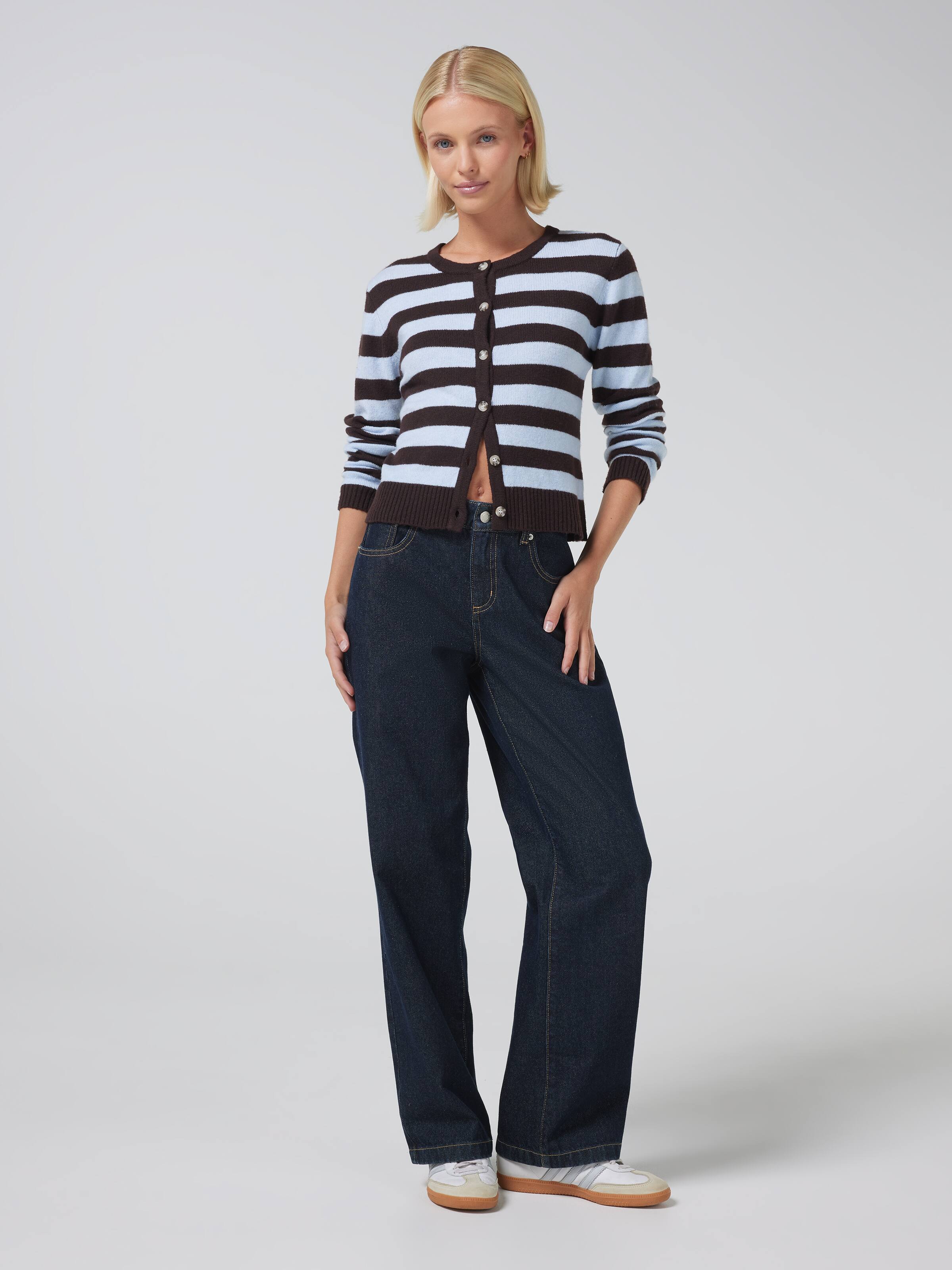 Gracie Crew Knit Cardi