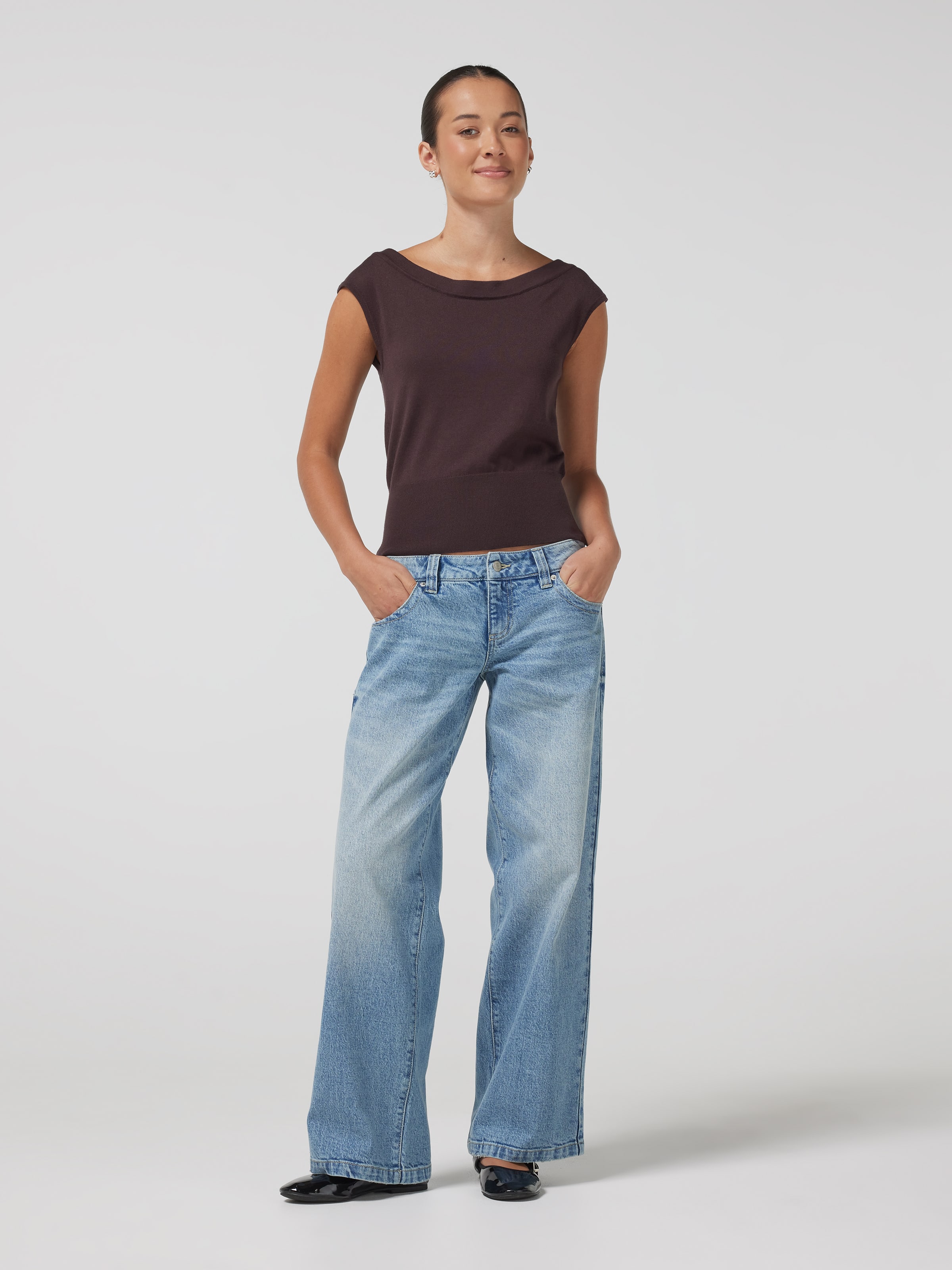 Evie Slouchy Short Sleeve Top