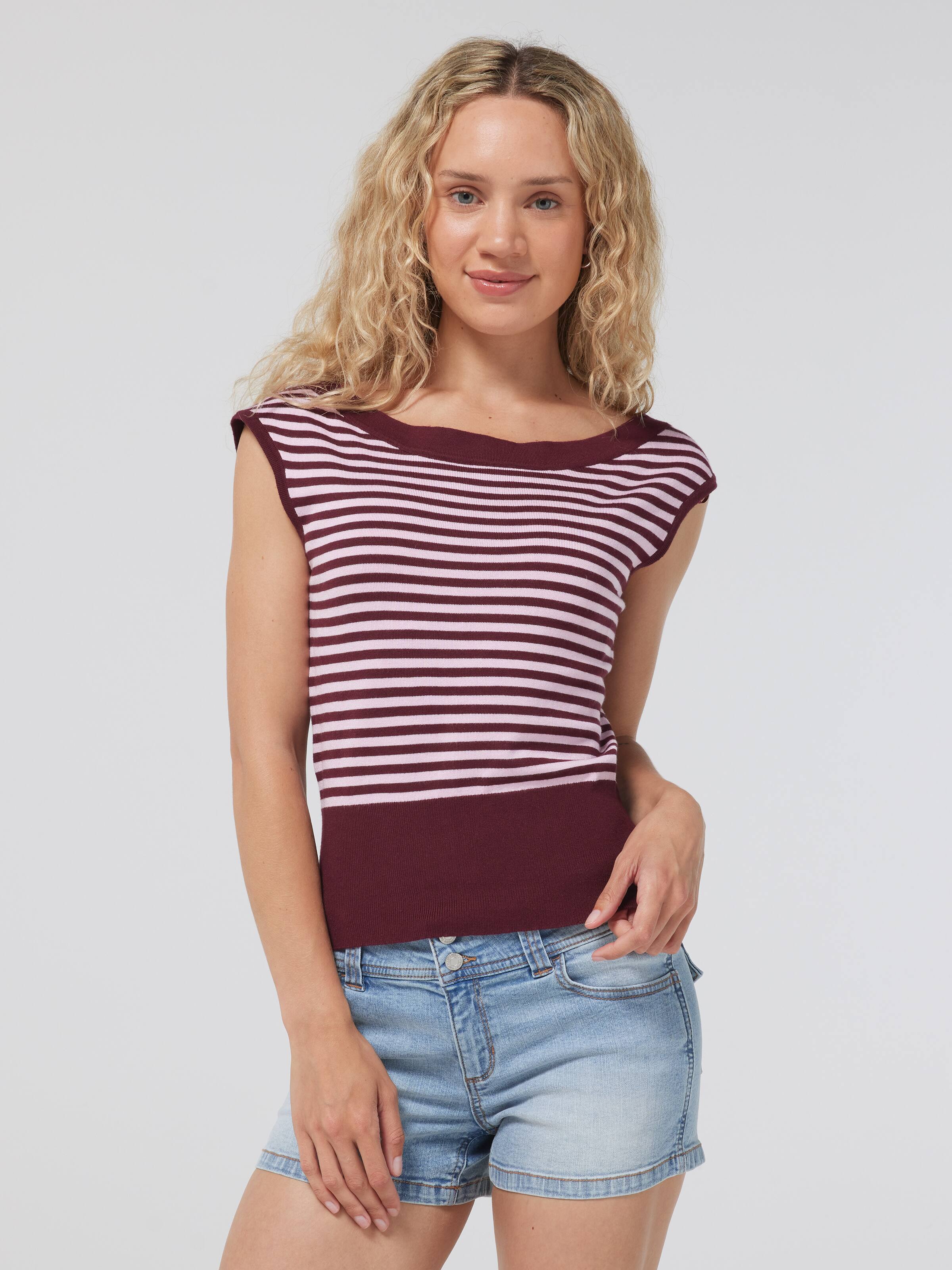 Evie Slouchy Short Sleeve Top
