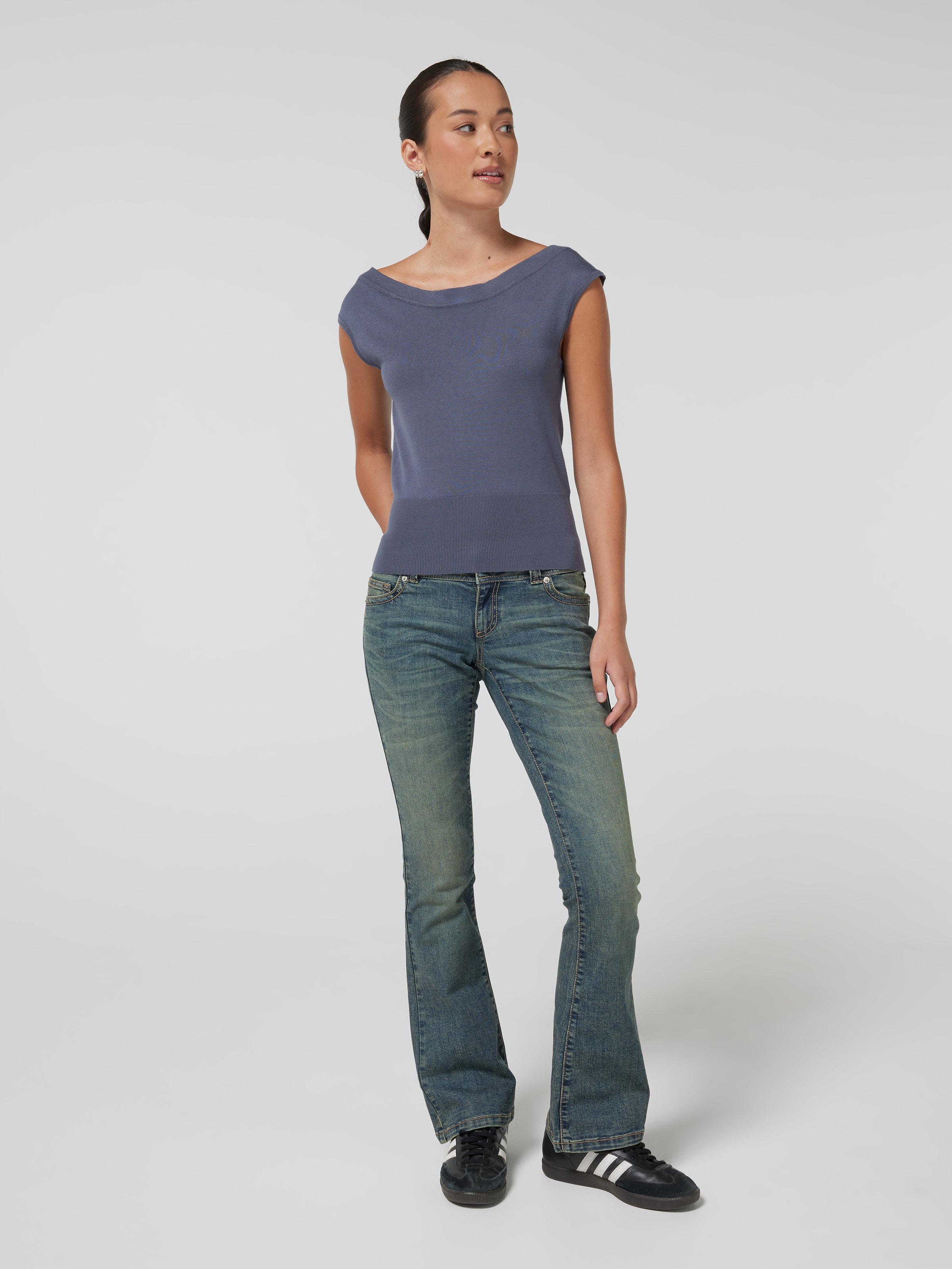 Evie Slouchy Short Sleeve Top