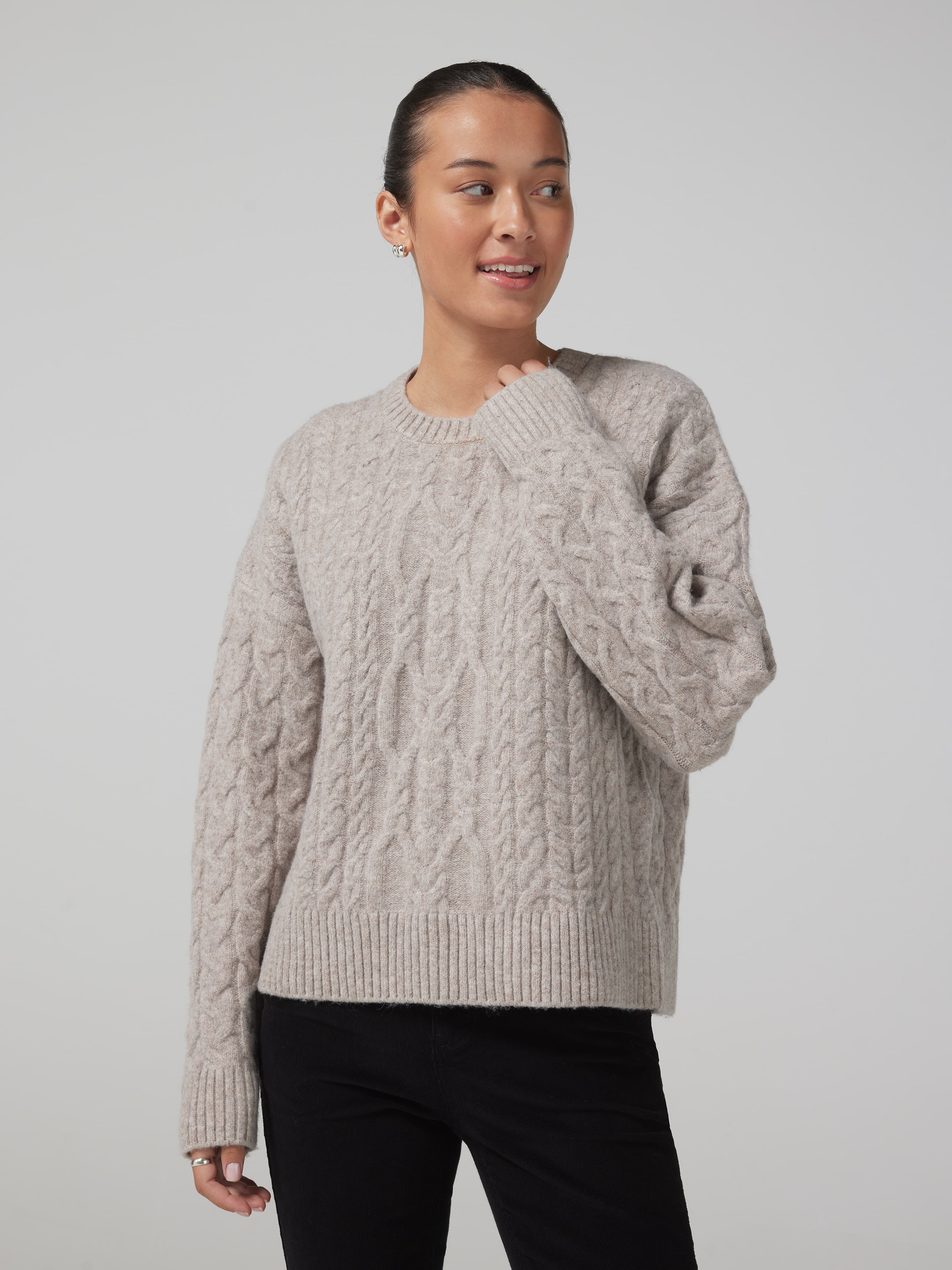 Nicola Cable Knit Jumper