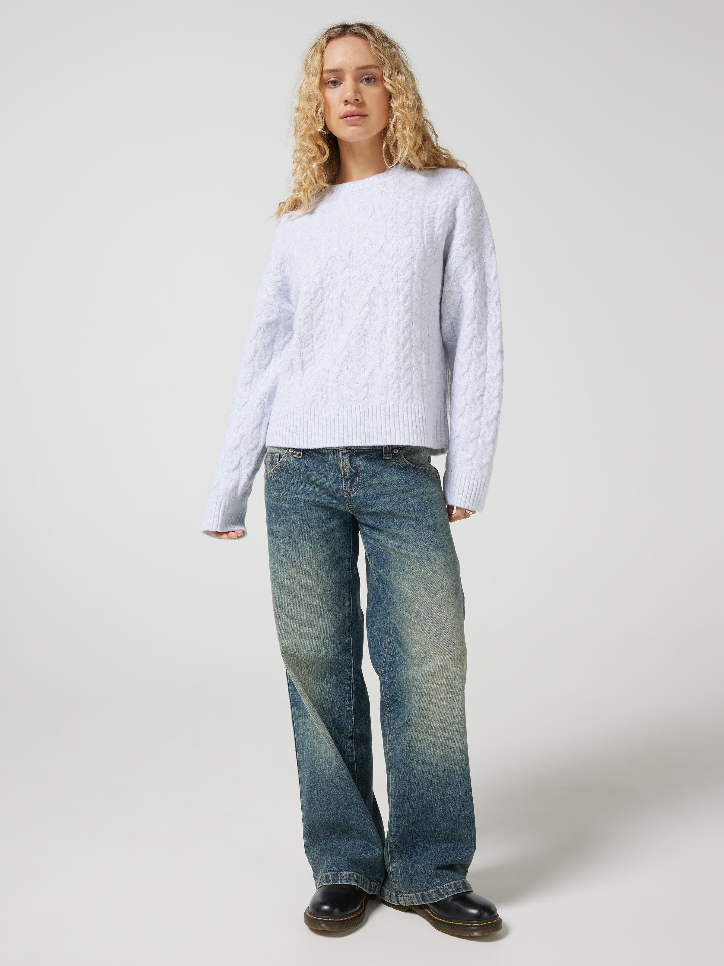 Nicola Cable Knit Jumper