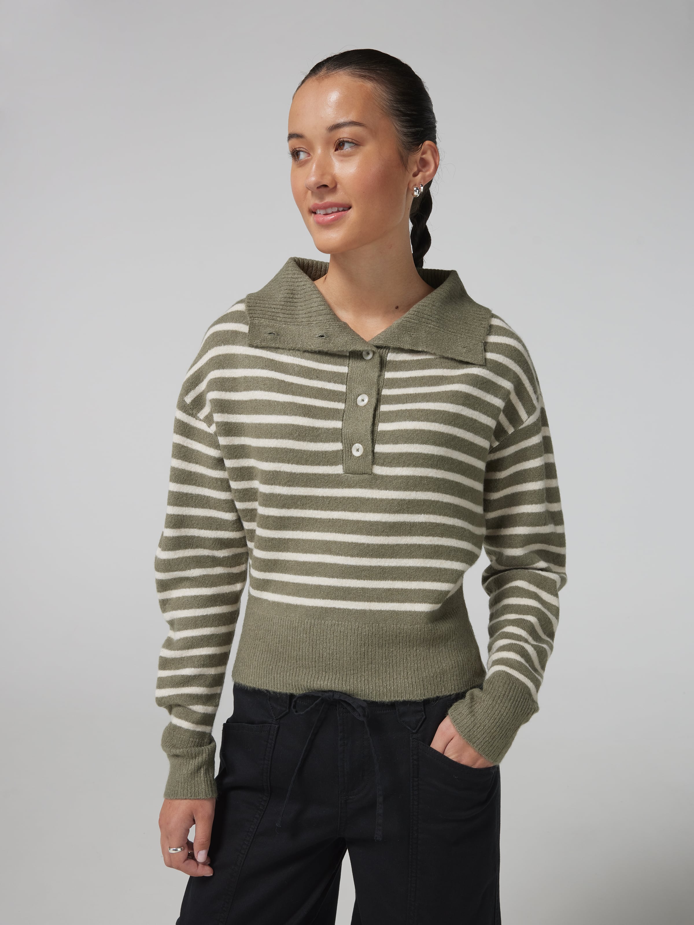 Bonnie Boatneck Cropped Knit