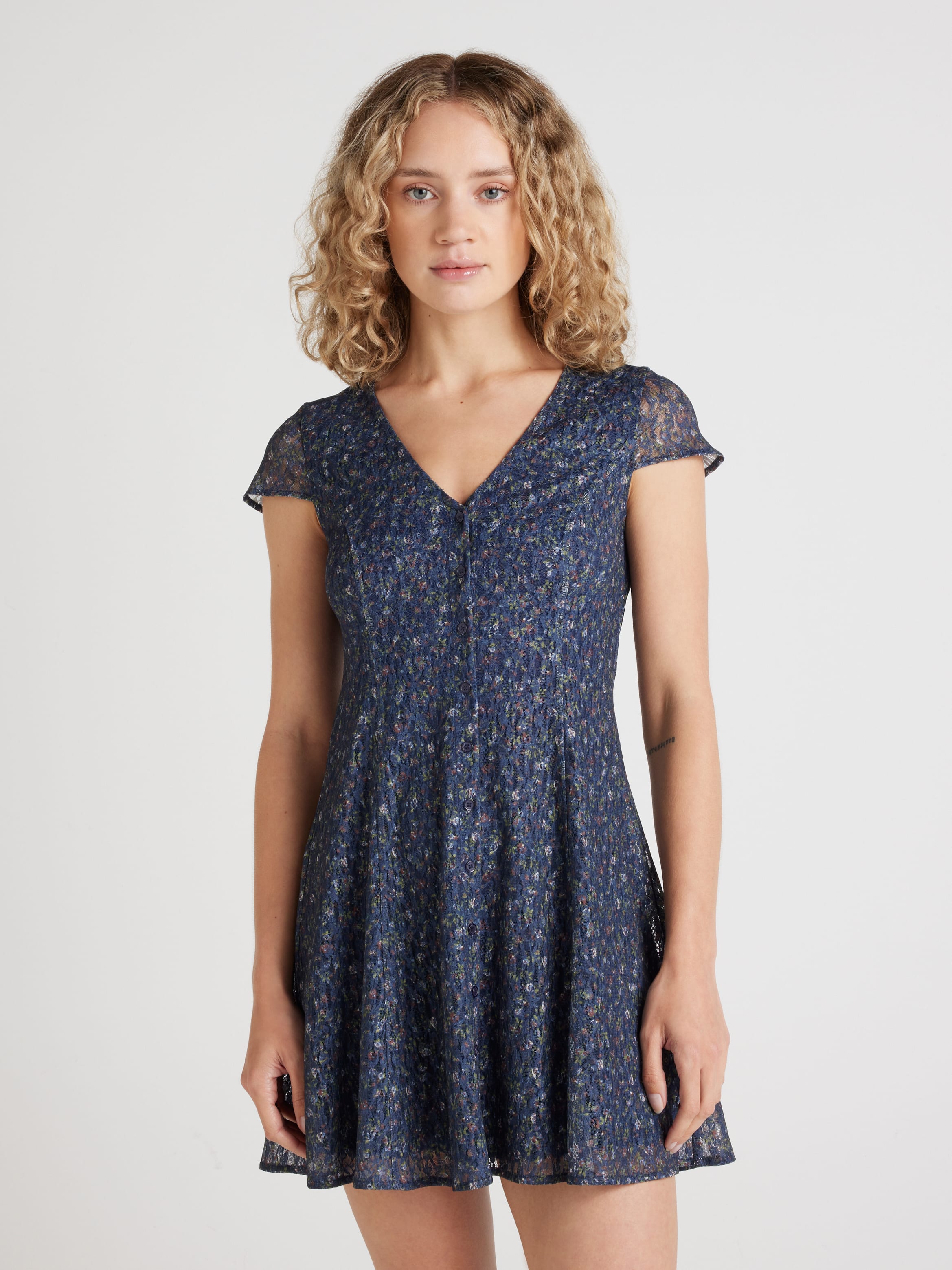 Elsa Lace Mini Dress