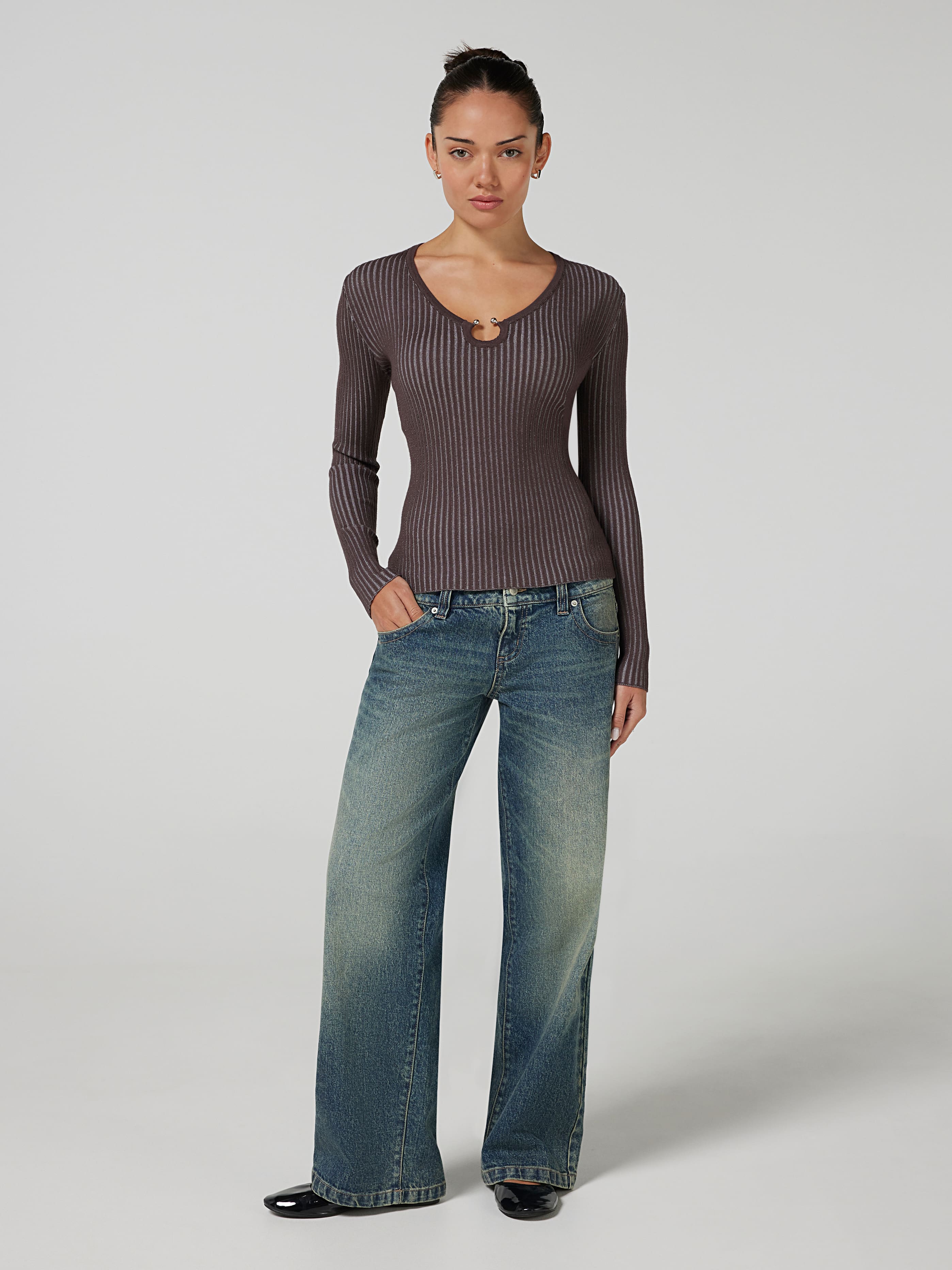 Cassie Rib Top